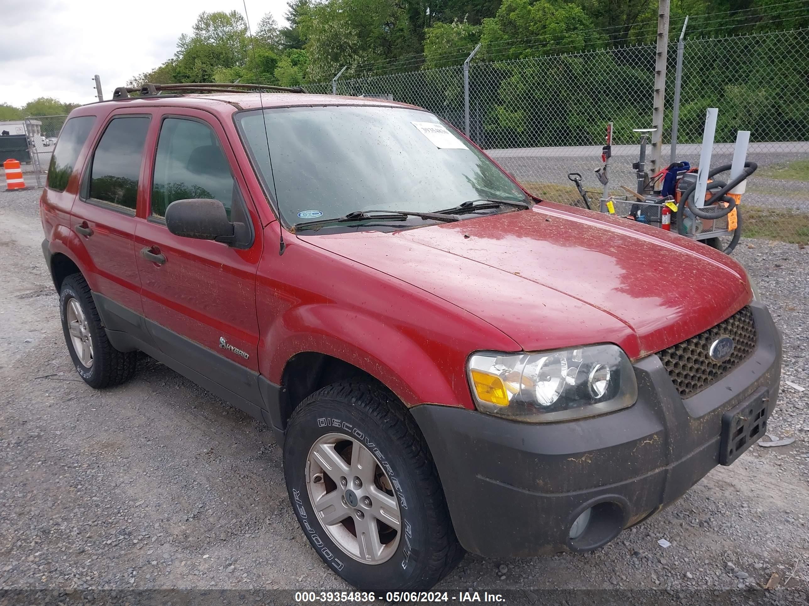 FORD ESCAPE 2006 1fmcu95hx6kc50634