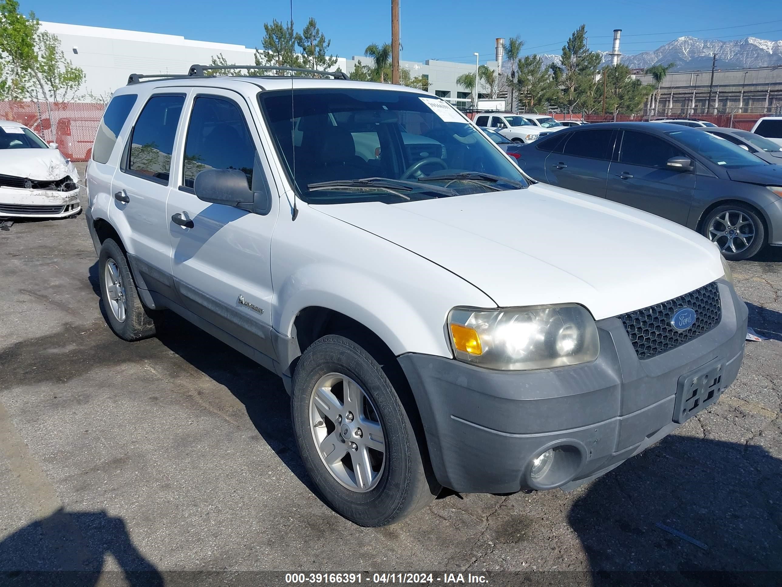 FORD ESCAPE 2006 1fmcu96h46kb36501