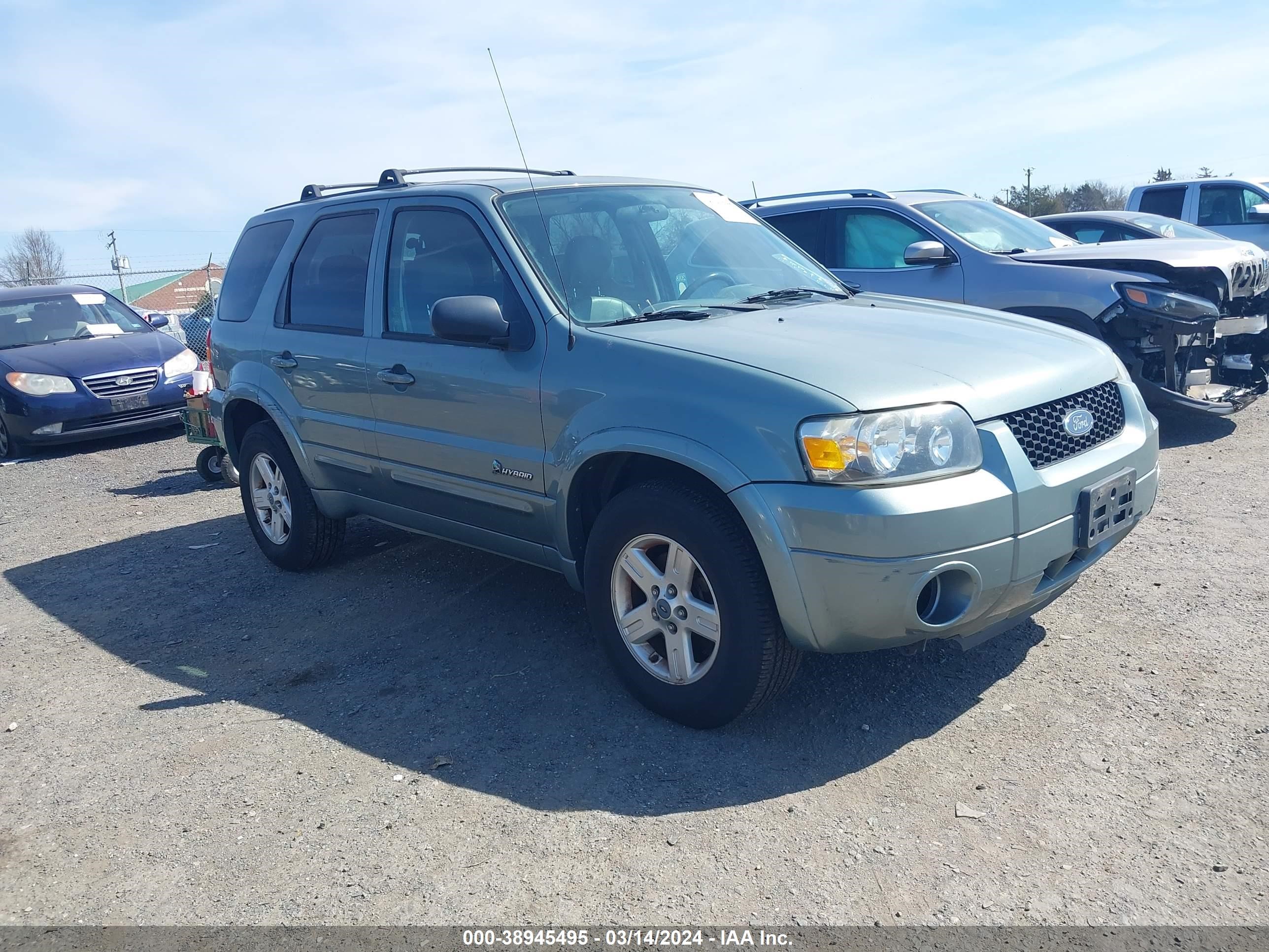 FORD ESCAPE 2006 1fmcu96h56kb36345