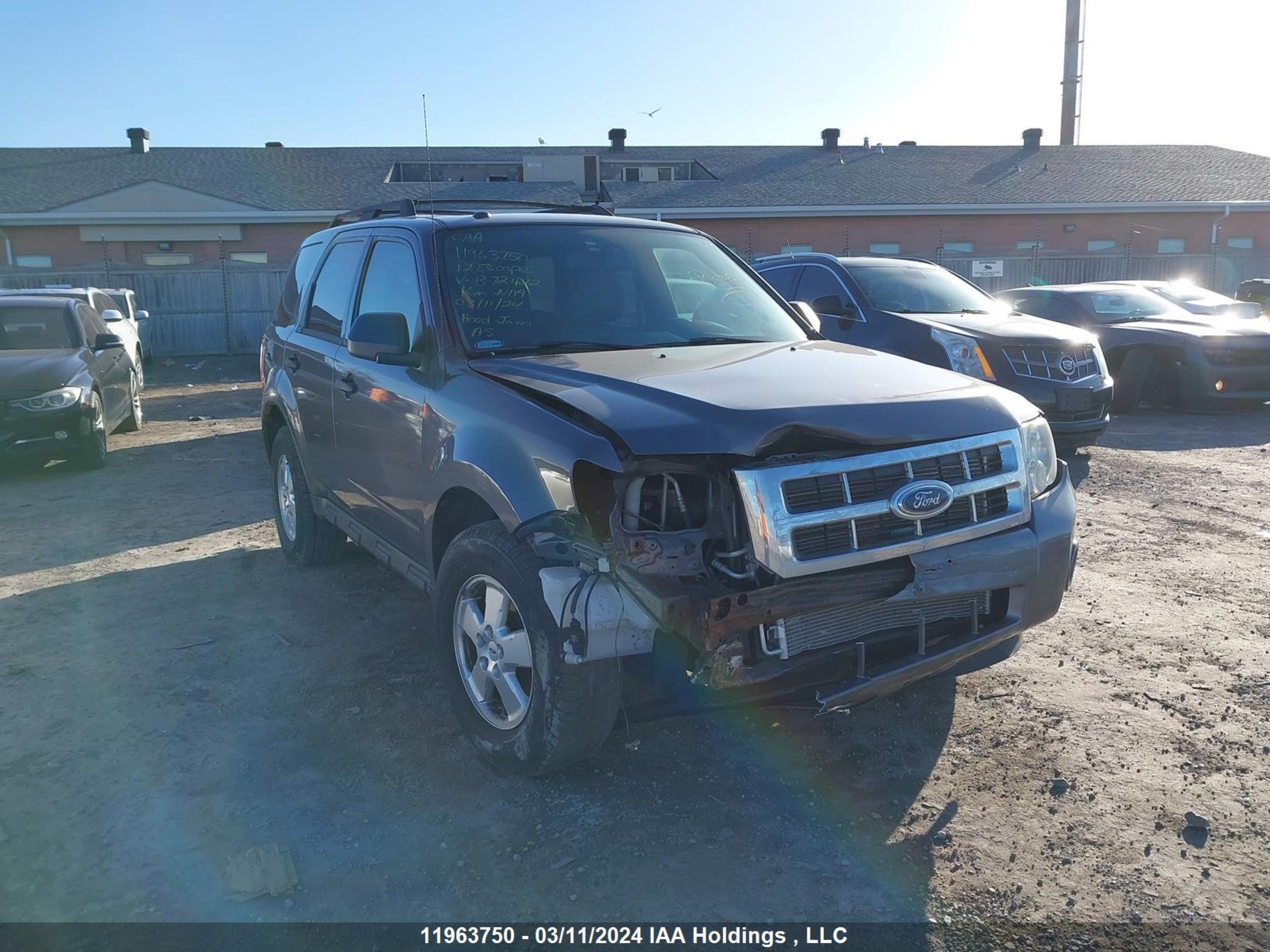 FORD ESCAPE 2012 1fmcu9d74ckb72422