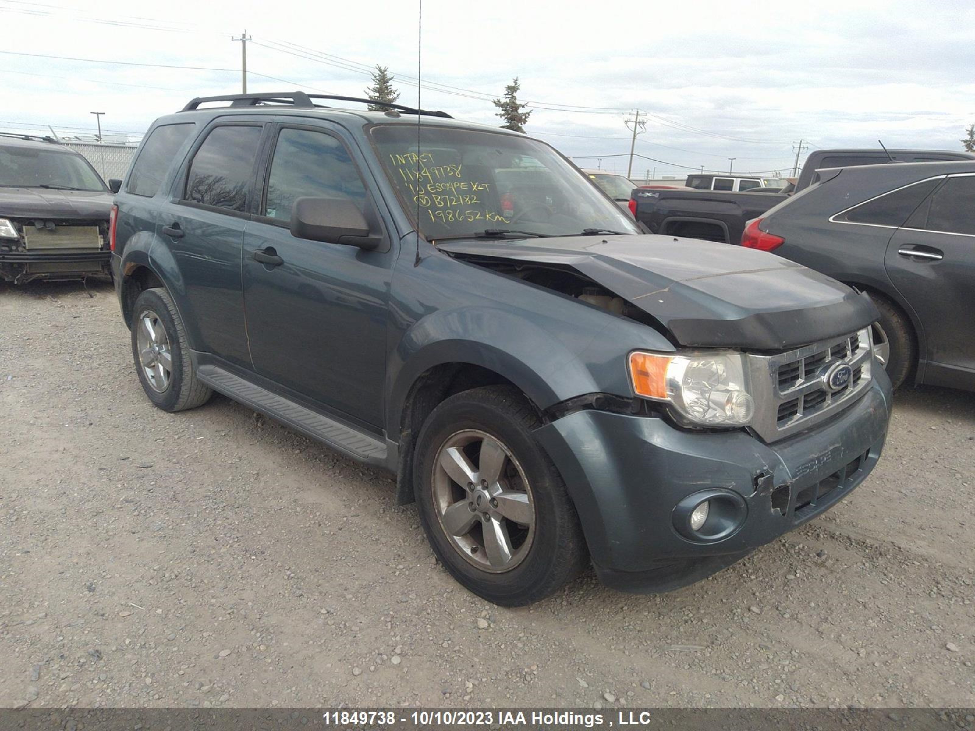 FORD ESCAPE 2010 1fmcu9dg3akb72182