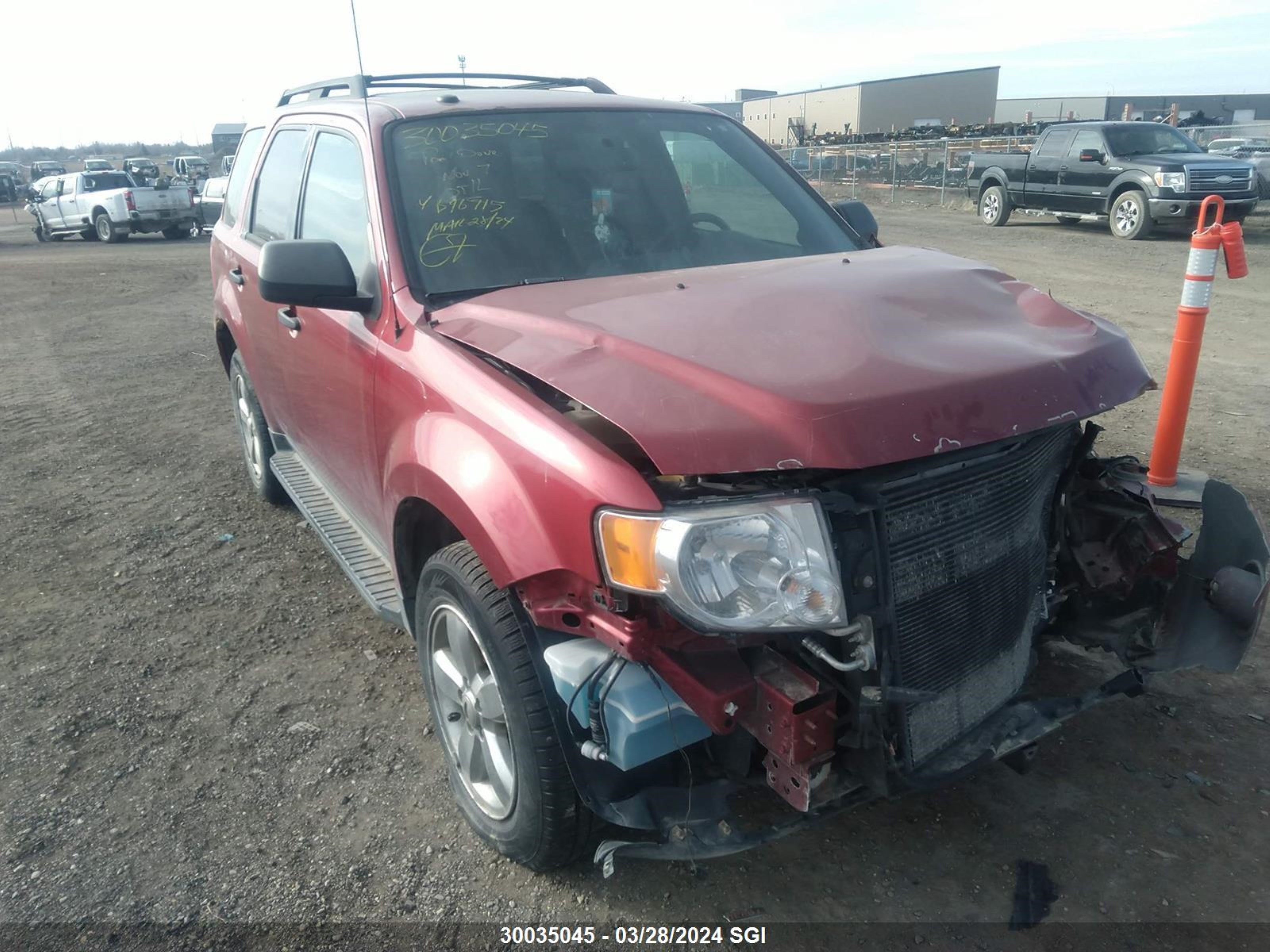 FORD ESCAPE 2012 1fmcu9dg7ckb96715