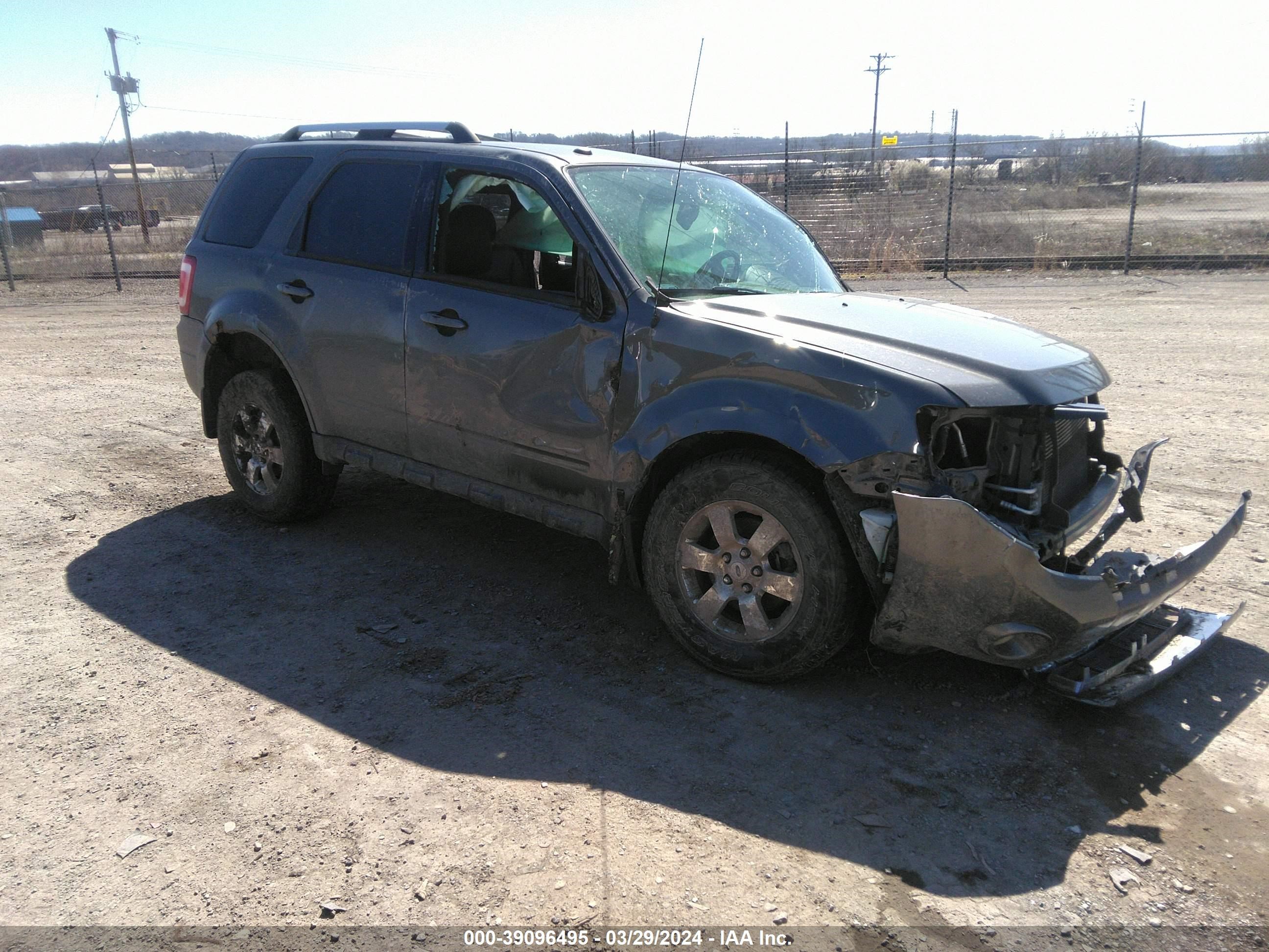 FORD ESCAPE 2012 1fmcu9e75ckc47479