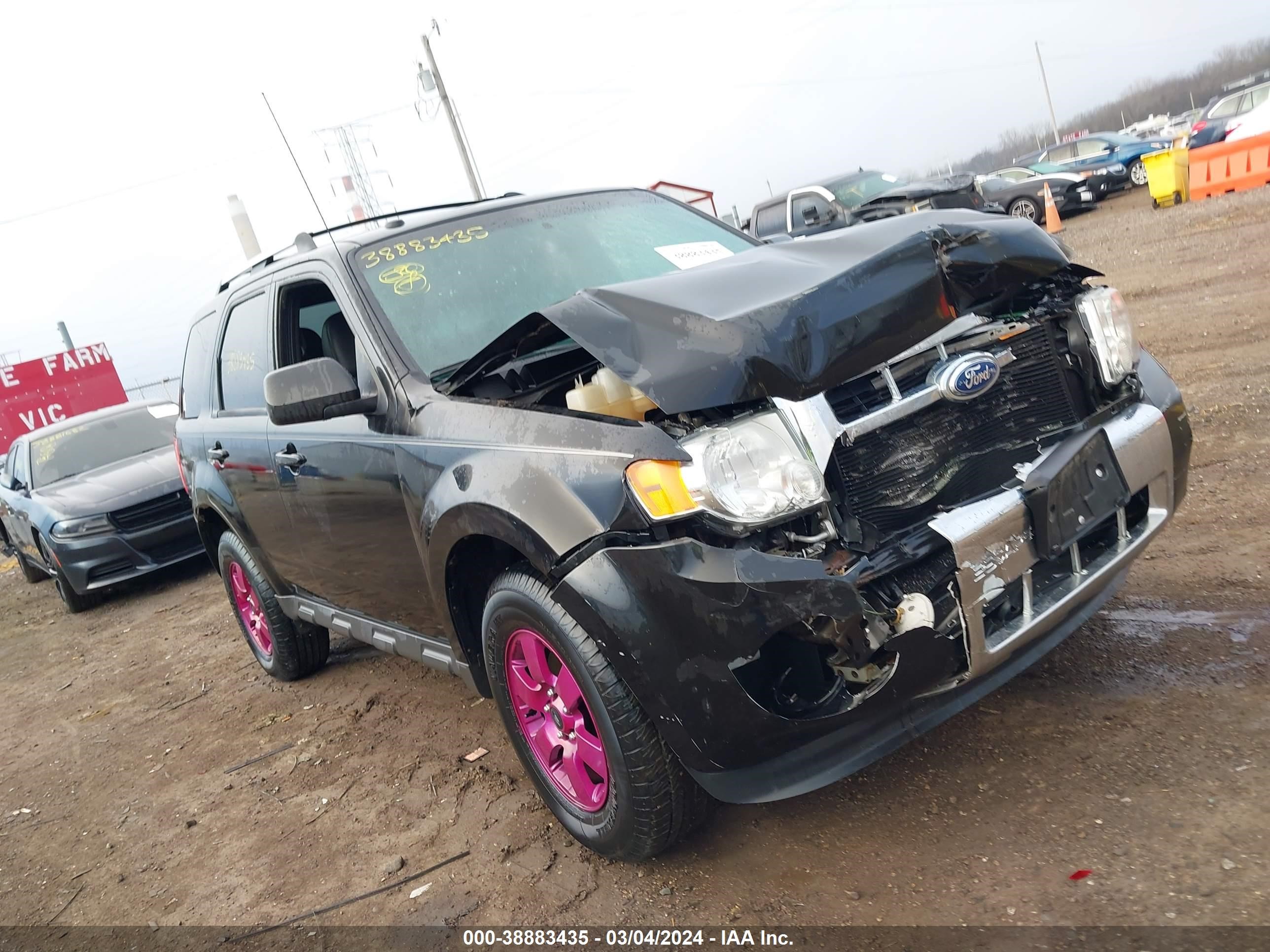 FORD ESCAPE 2011 1fmcu9e76bkc65617