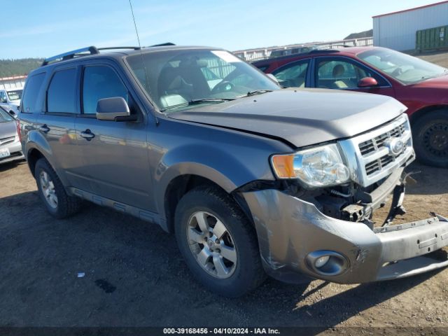 FORD ESCAPE 2012 1fmcu9e7xcka45317