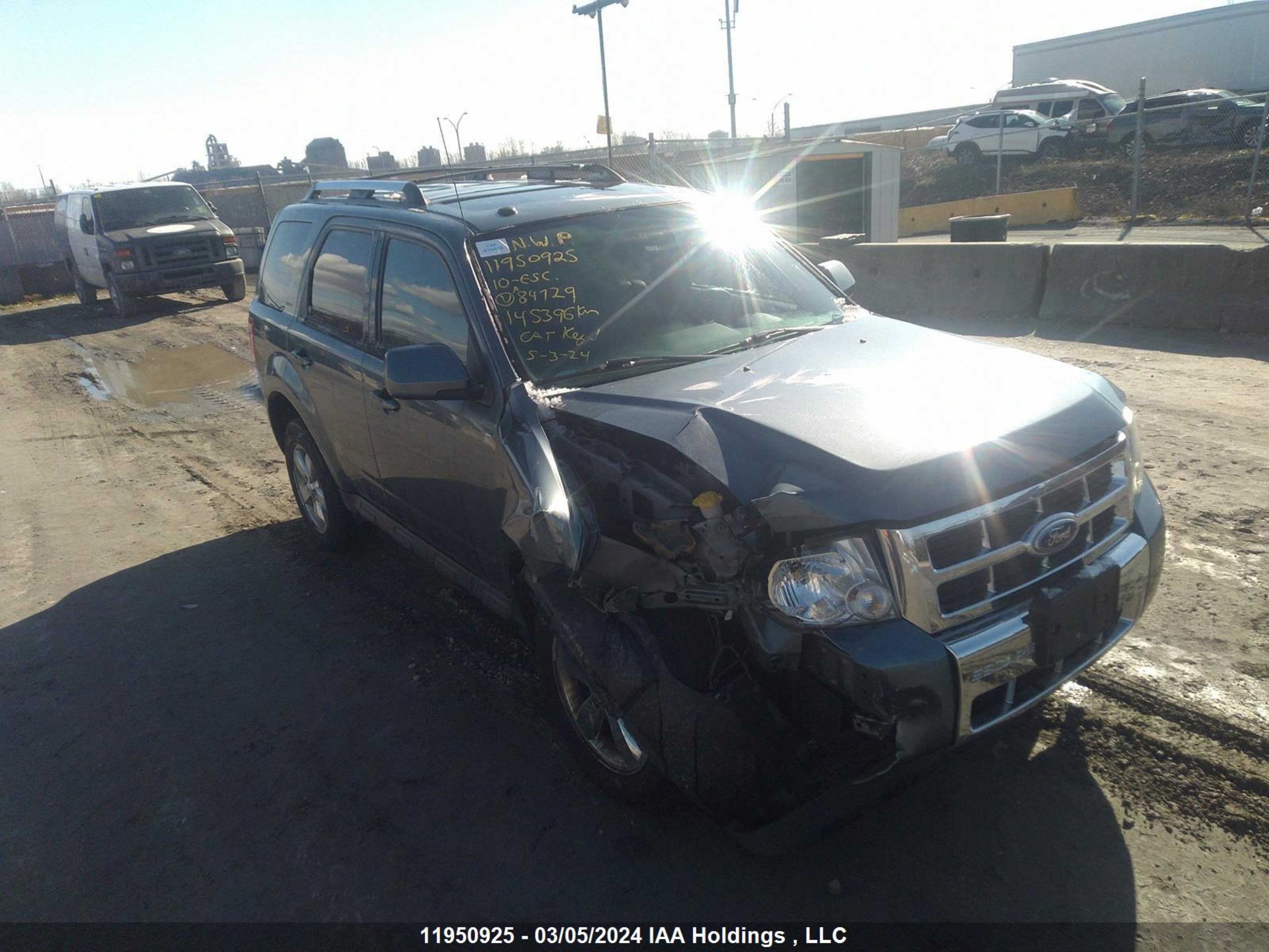 FORD ESCAPE 2010 1fmcu9eg1aka84729