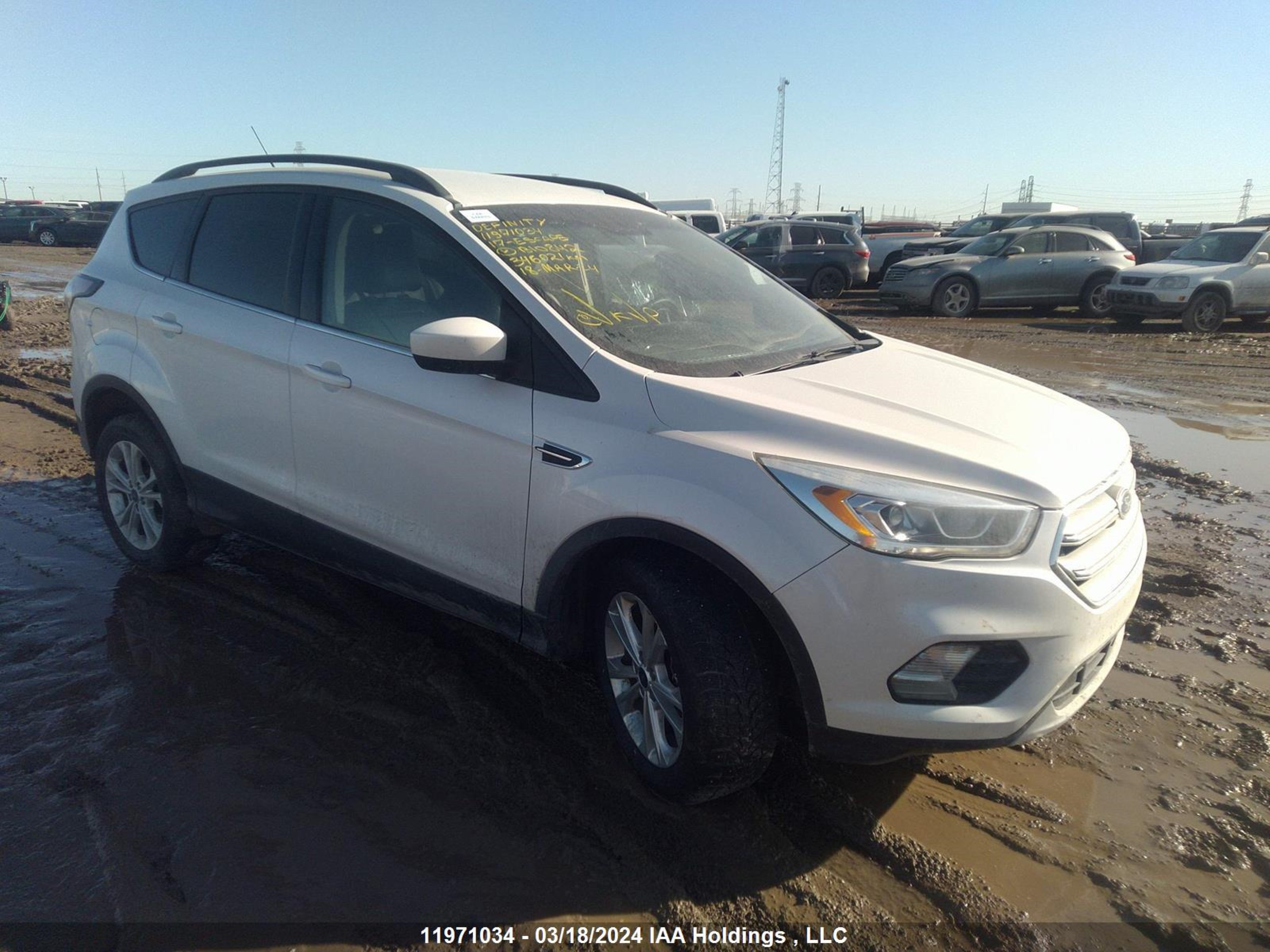 FORD ESCAPE 2017 1fmcu9g91hub10842