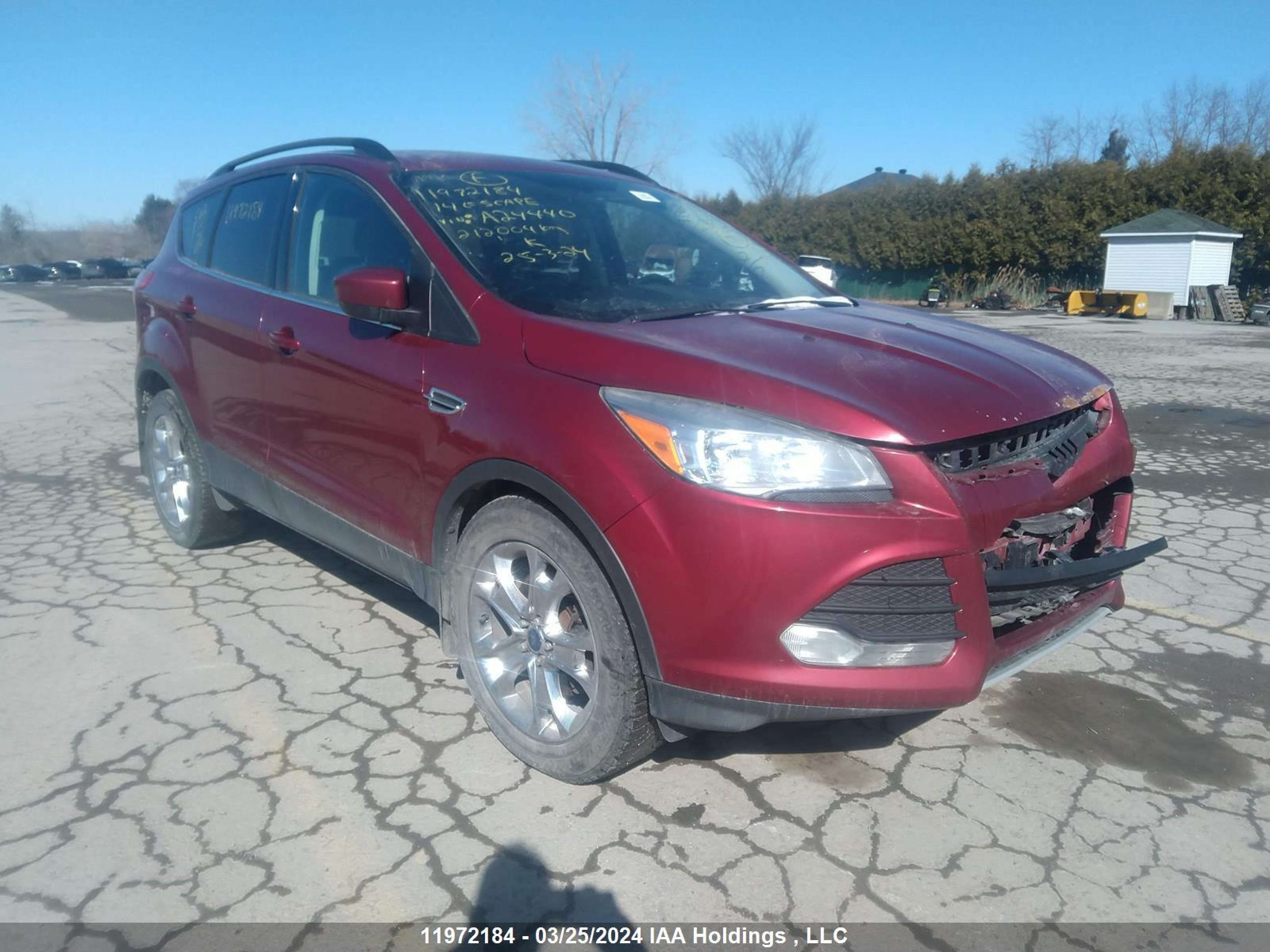 FORD ESCAPE 2014 1fmcu9g96eua24440