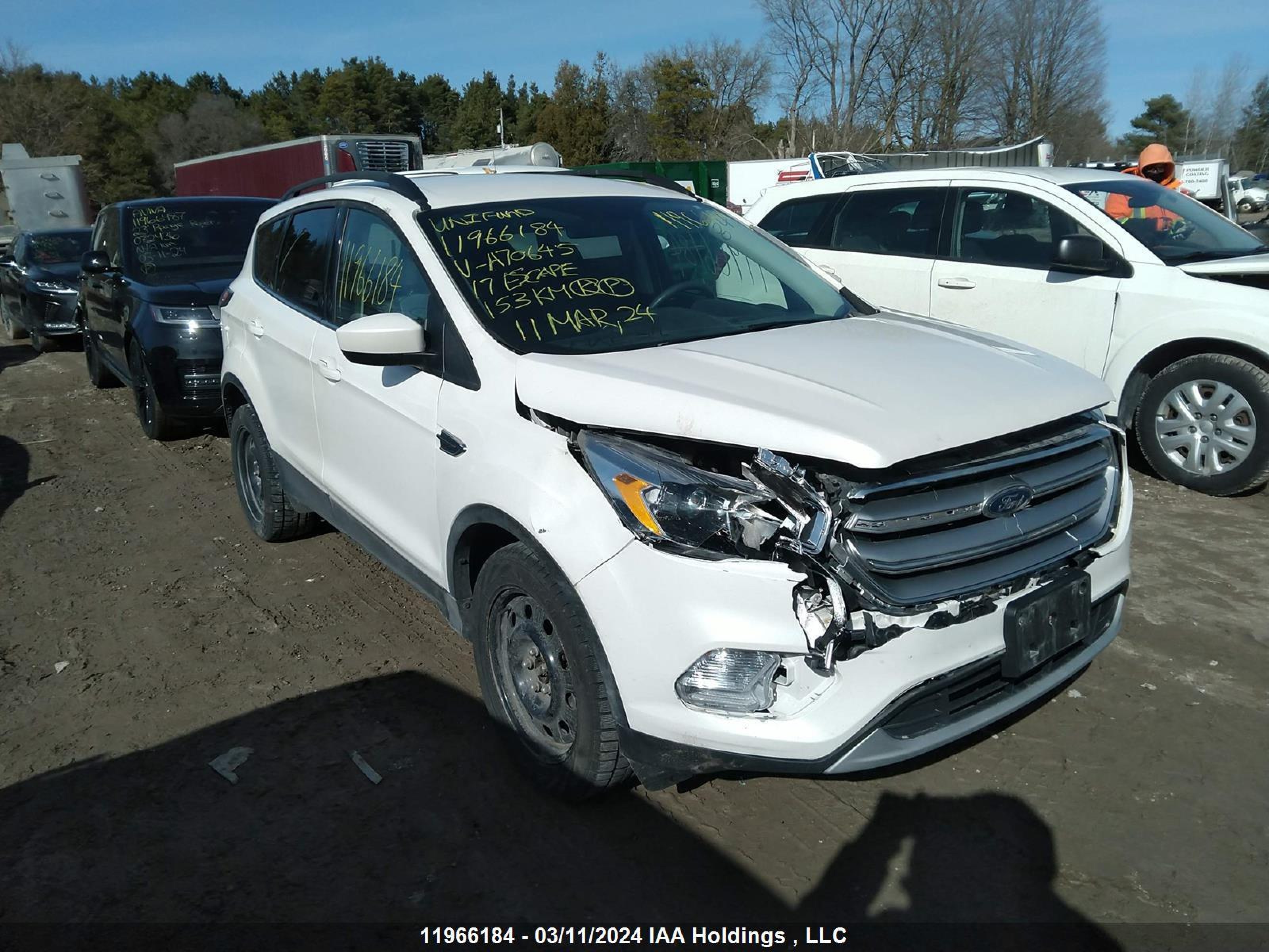 FORD ESCAPE 2017 1fmcu9g96hua70645