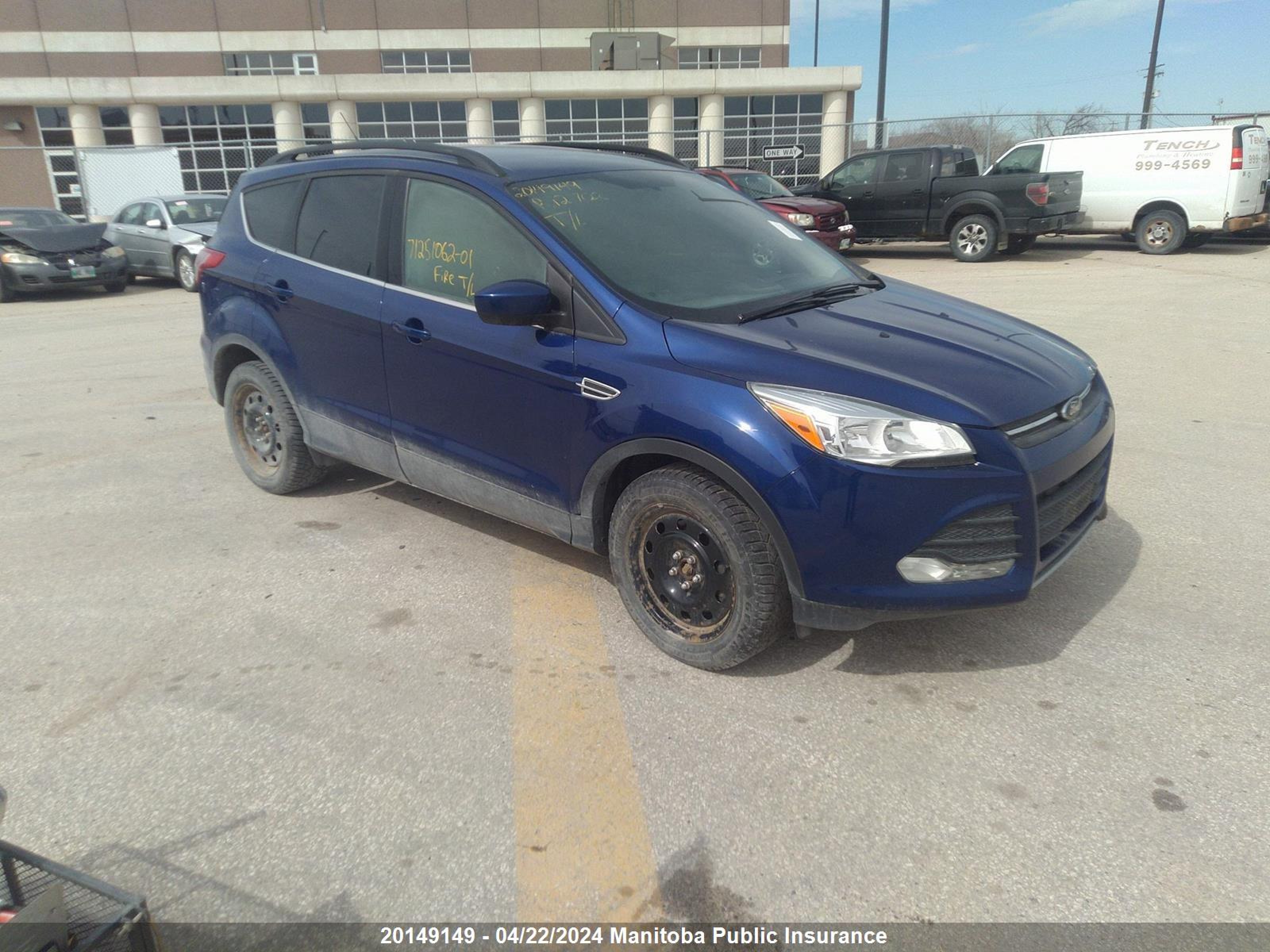 FORD ESCAPE 2015 1fmcu9g9xfua01244