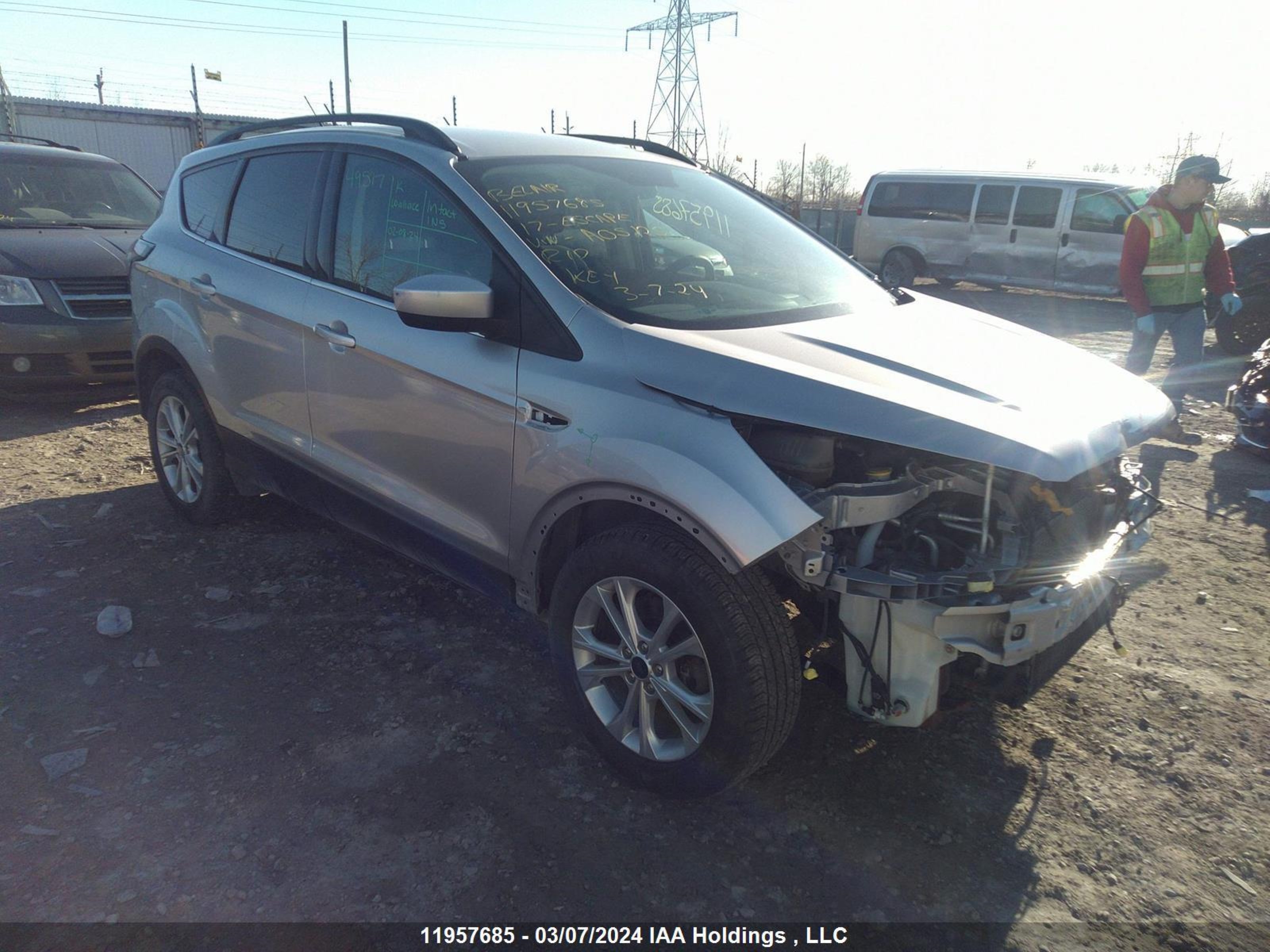 FORD ESCAPE 2017 1fmcu9gd1hua05125