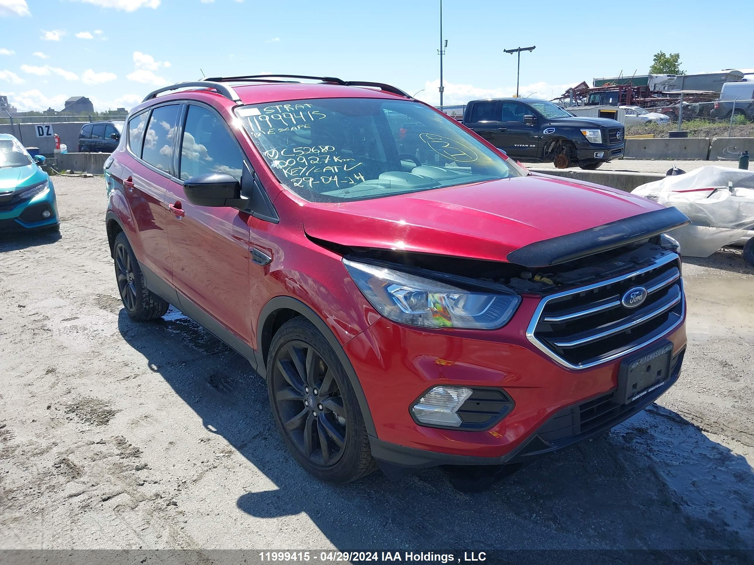 FORD ESCAPE 2018 1fmcu9gd6juc52680