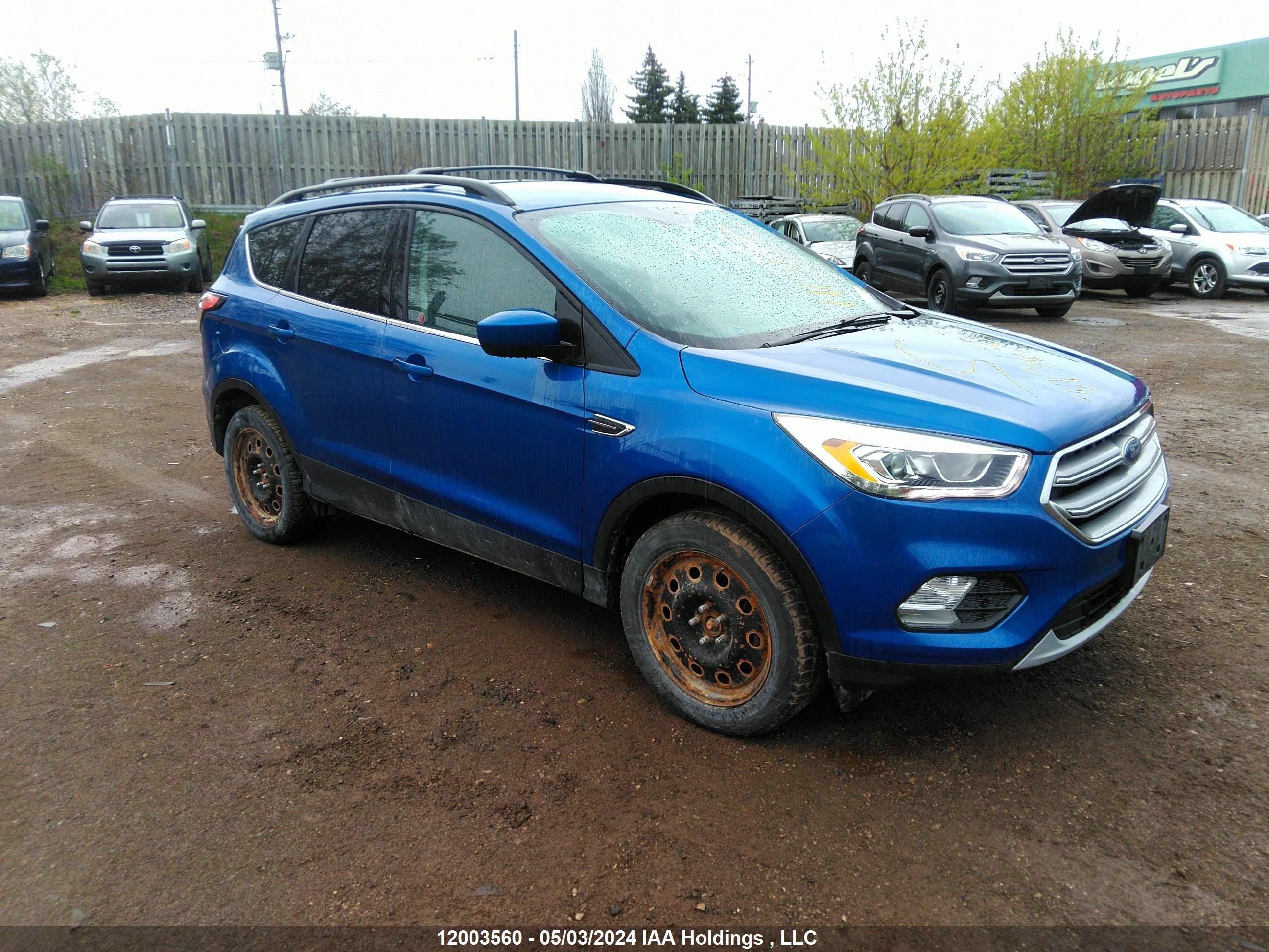 FORD ESCAPE 2017 1fmcu9gd8huc91488