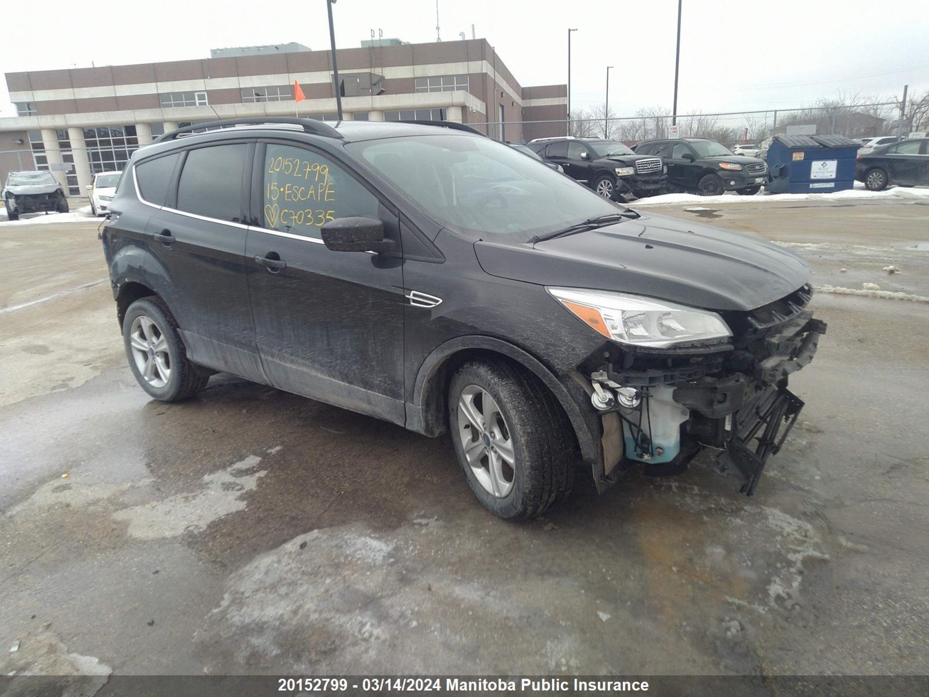 FORD ESCAPE 2015 1fmcu9gx0fuc70335