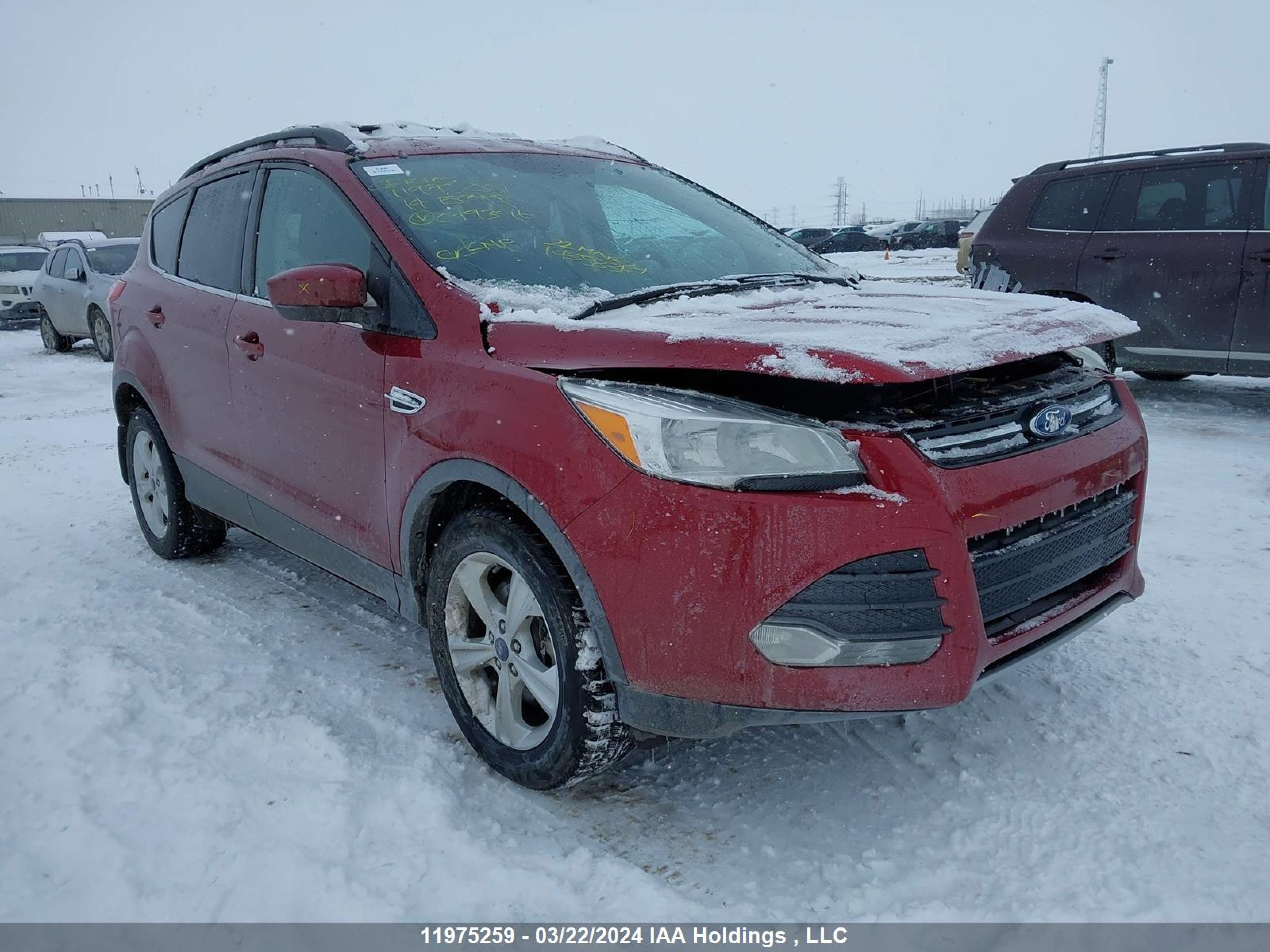 FORD ESCAPE 2014 1fmcu9gx1euc79396