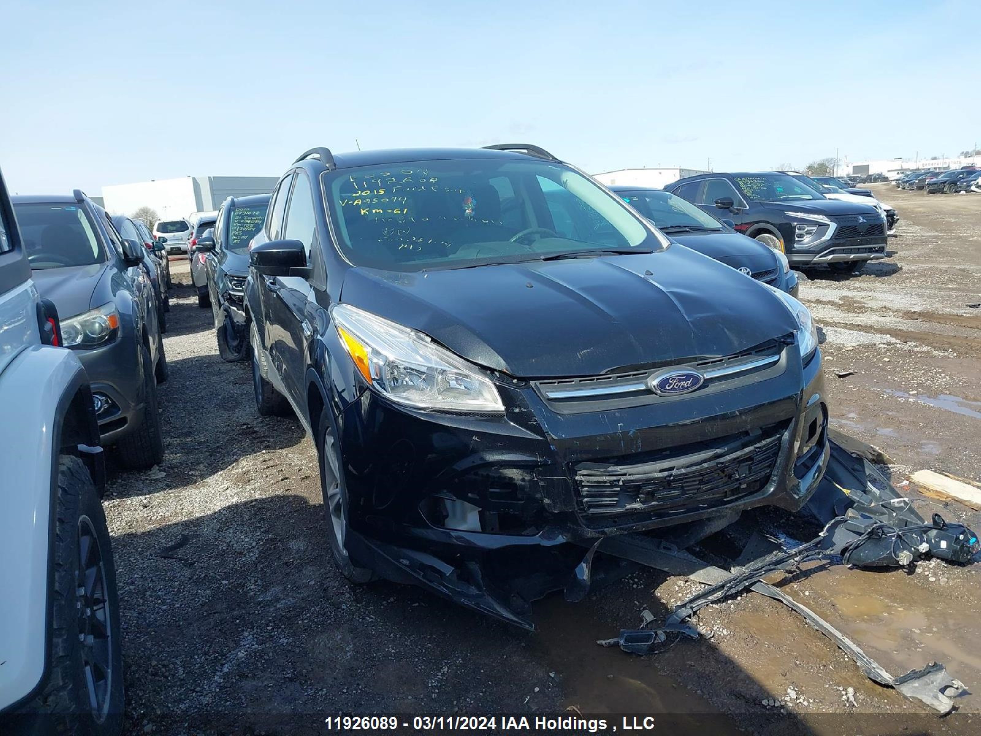 FORD ESCAPE 2015 1fmcu9gx5fua95094