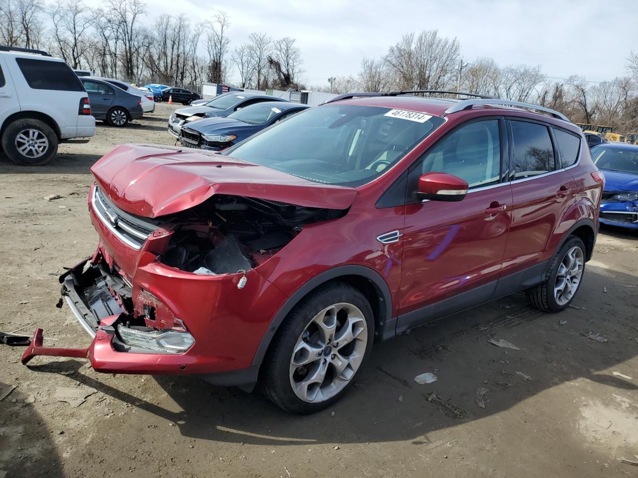 FORD ESCAPE 2014 1fmcu9j94euc17145