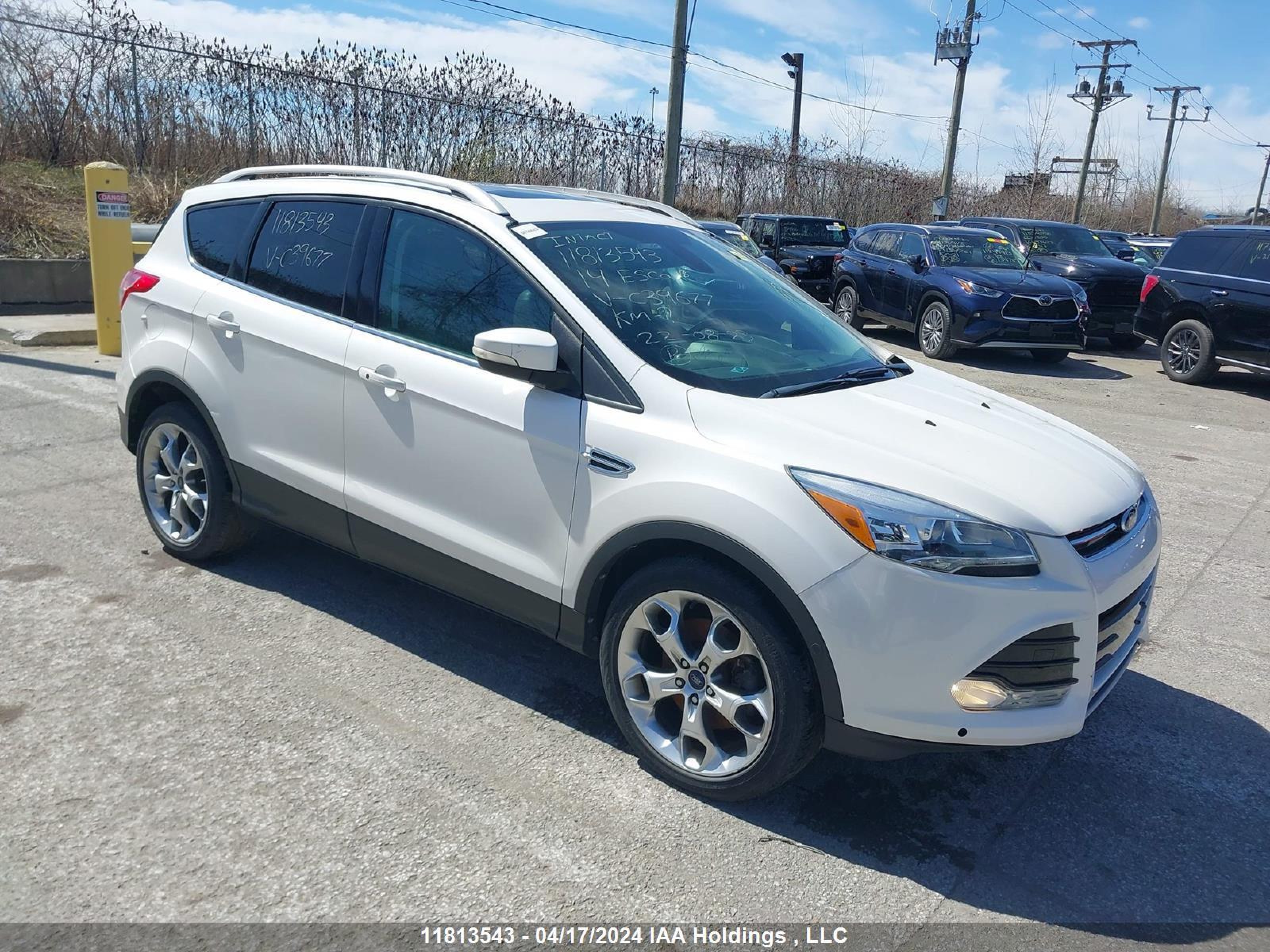 FORD ESCAPE 2014 1fmcu9j94euc39677