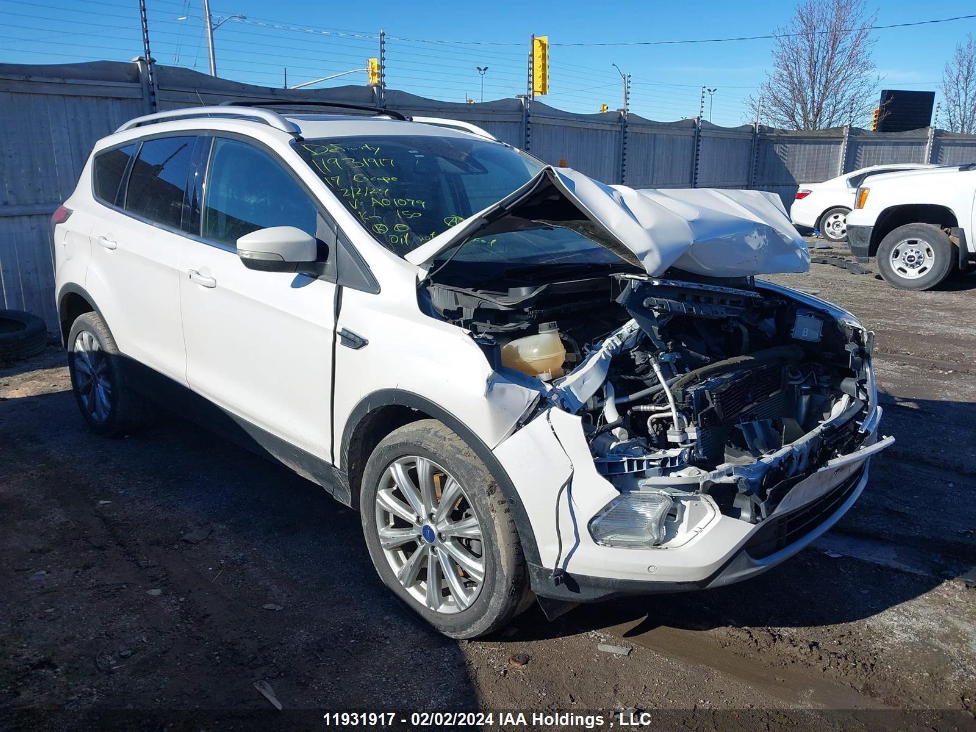 FORD ESCAPE 2017 1fmcu9j95hua01079