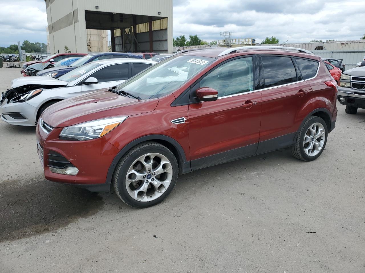 FORD ESCAPE 2014 1fmcu9j98eud88559