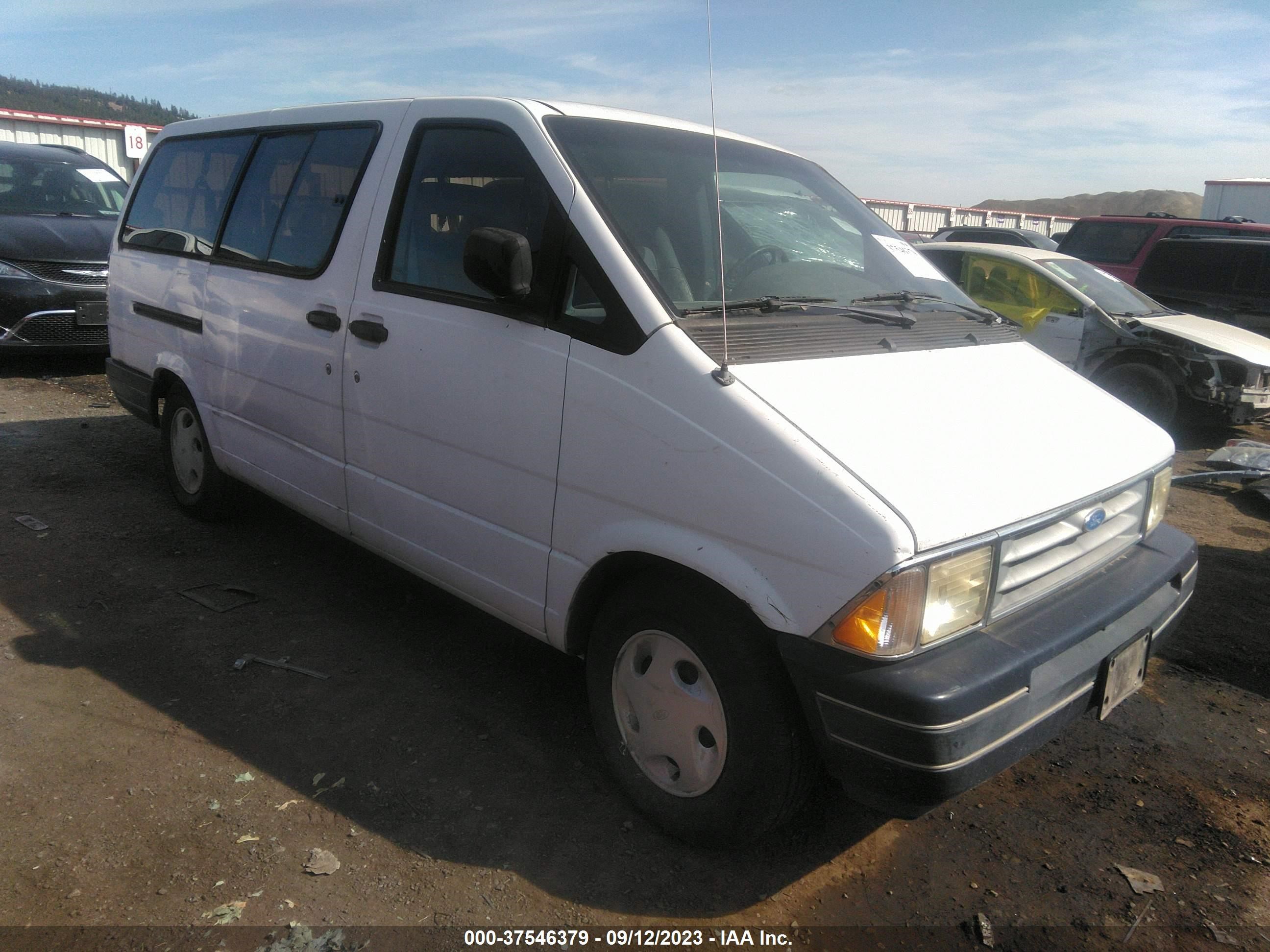 FORD AEROSTAR 1992 1fmda31u1nza16725