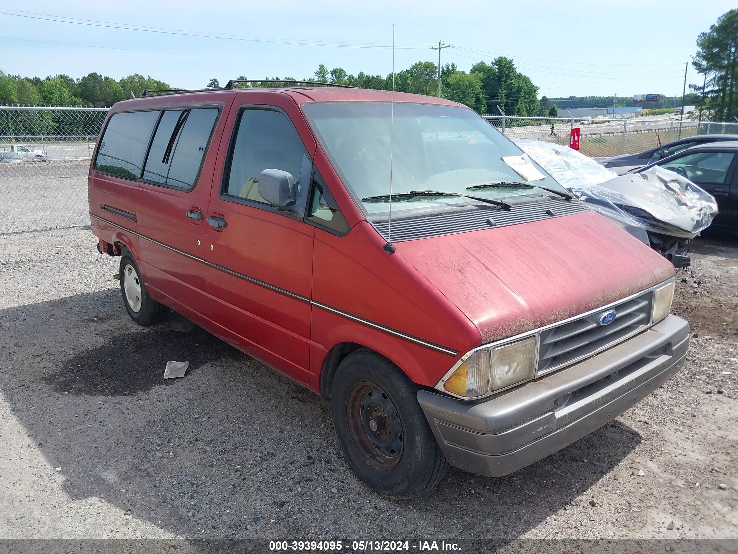 FORD AEROSTAR 1997 1fmda31u8vzb42824