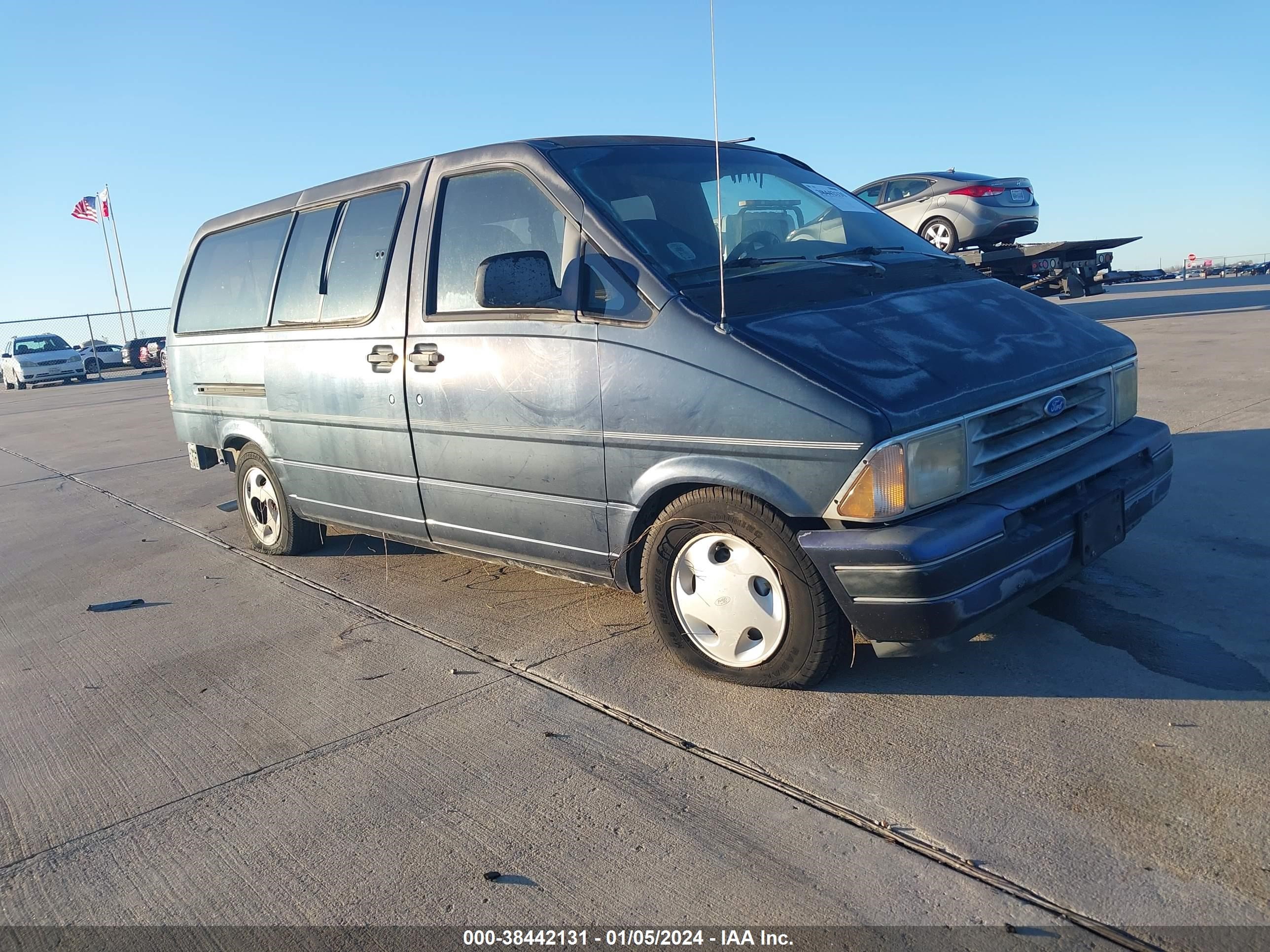 FORD AEROSTAR 1993 1fmda31uxpza31128