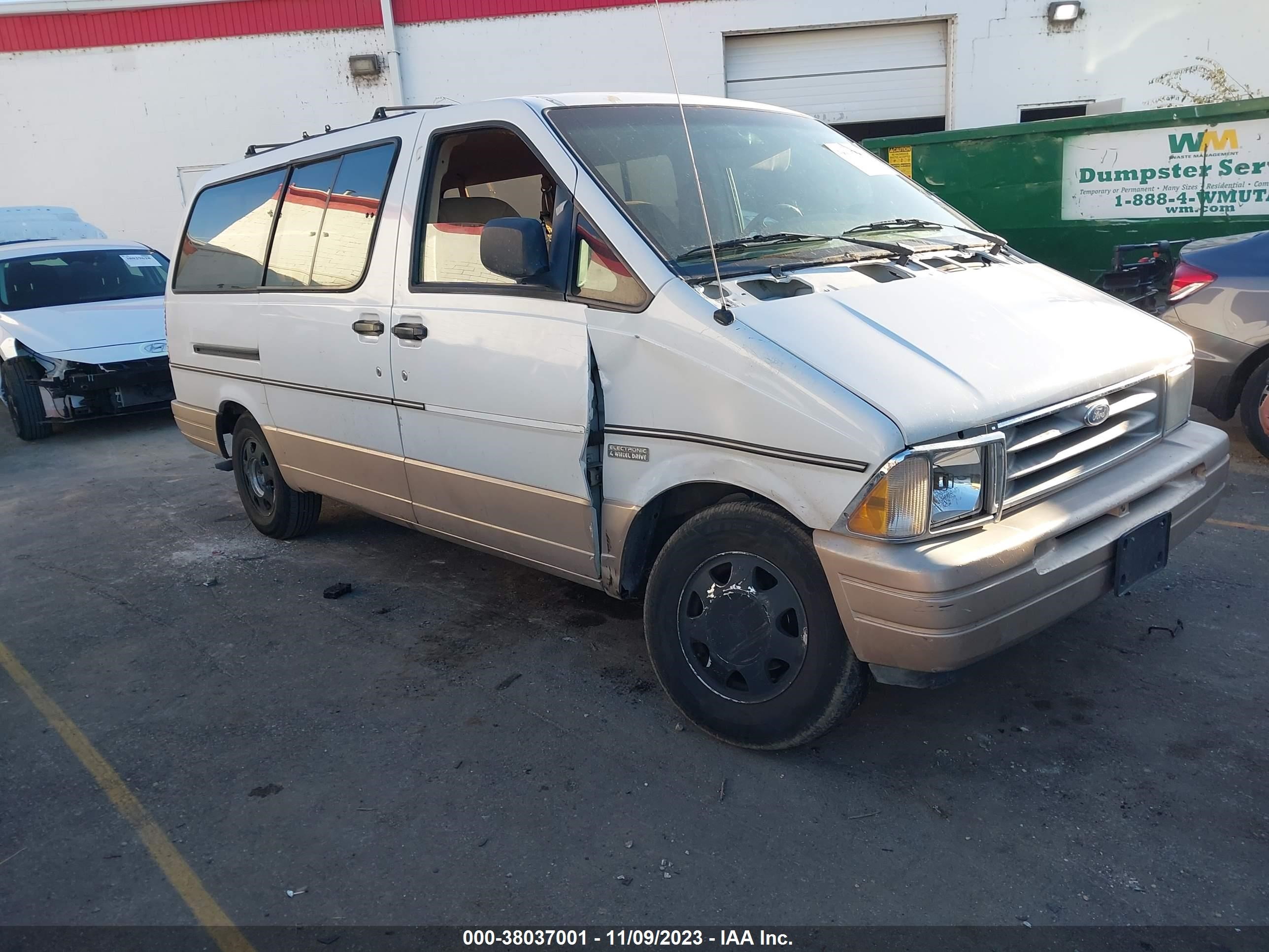 FORD AEROSTAR 1996 1fmda41x1tzb14411