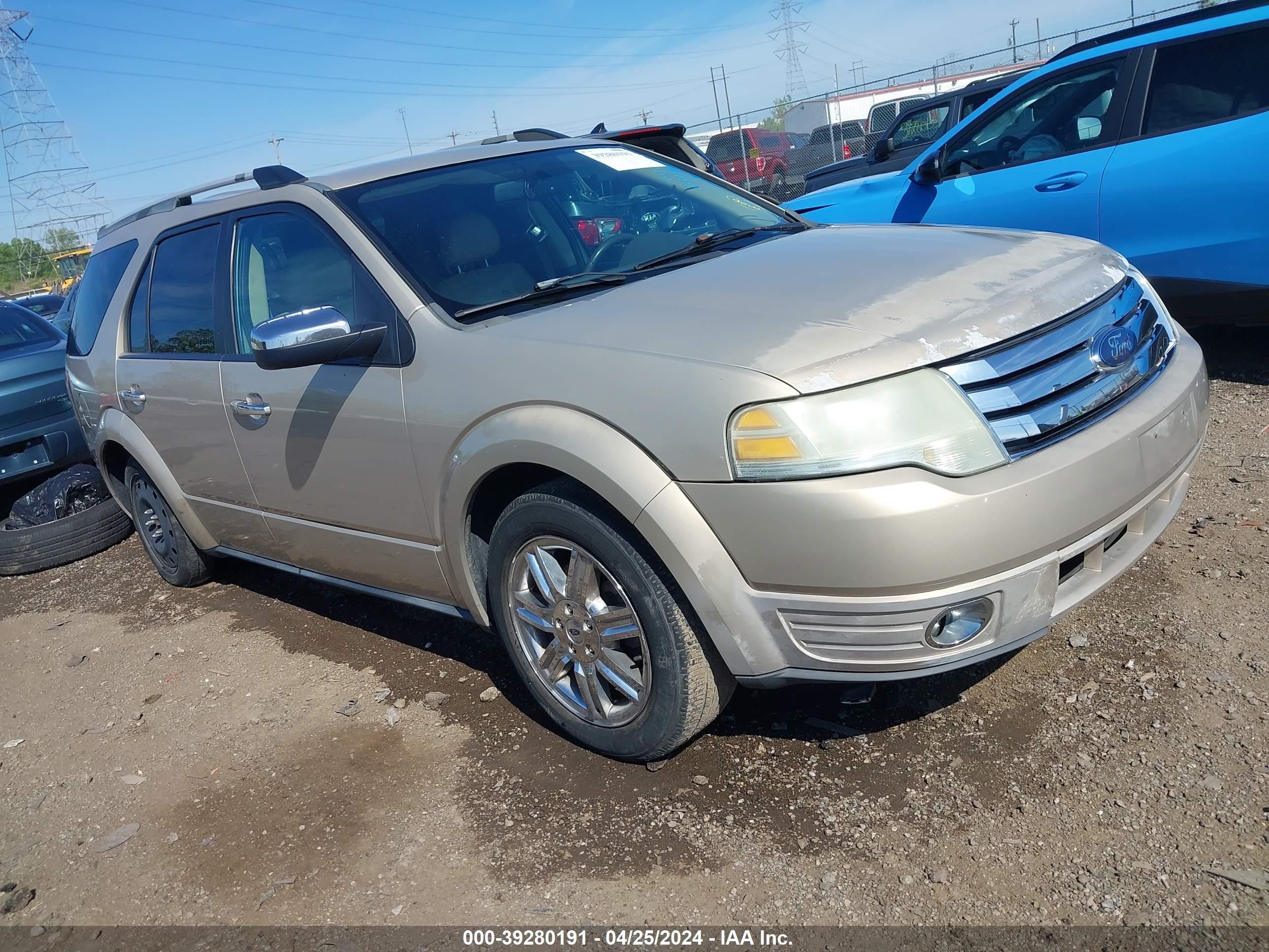 FORD TAURUS X 2008 1fmdk03w78ga31398