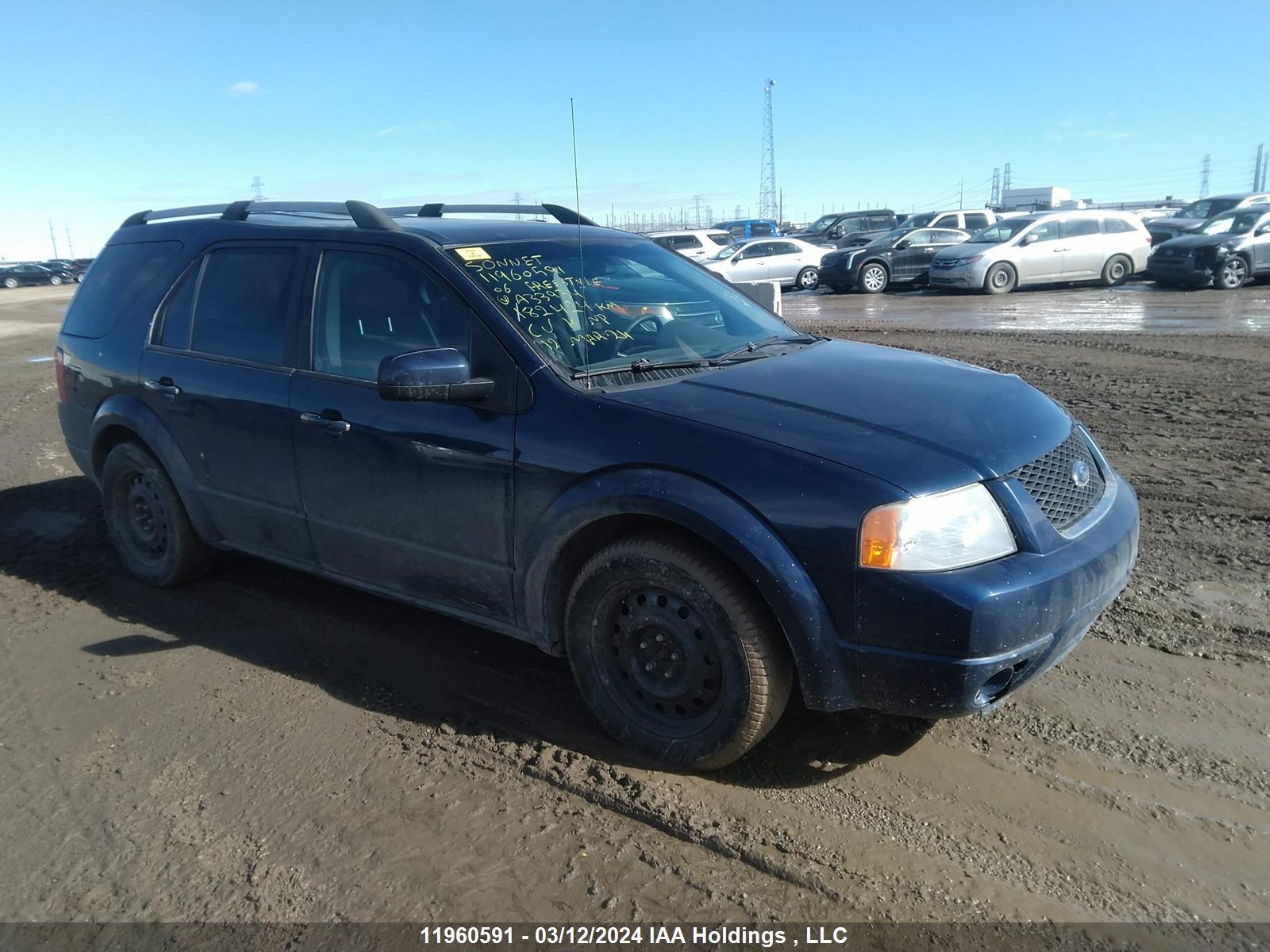 FORD FREESTYLE 2006 1fmdk06186ga33934