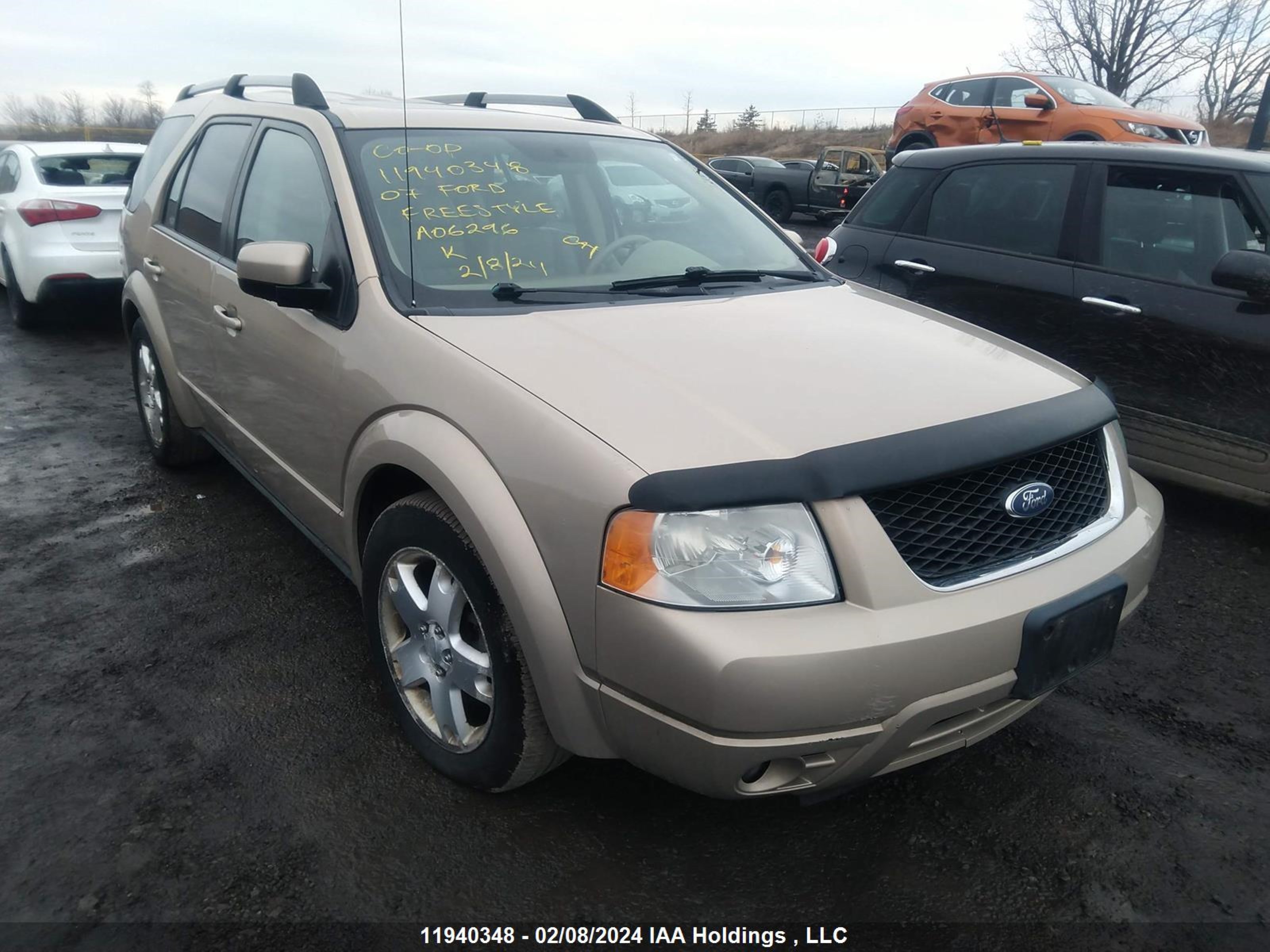 FORD FREESTYLE 2007 1fmdk06187ga06296