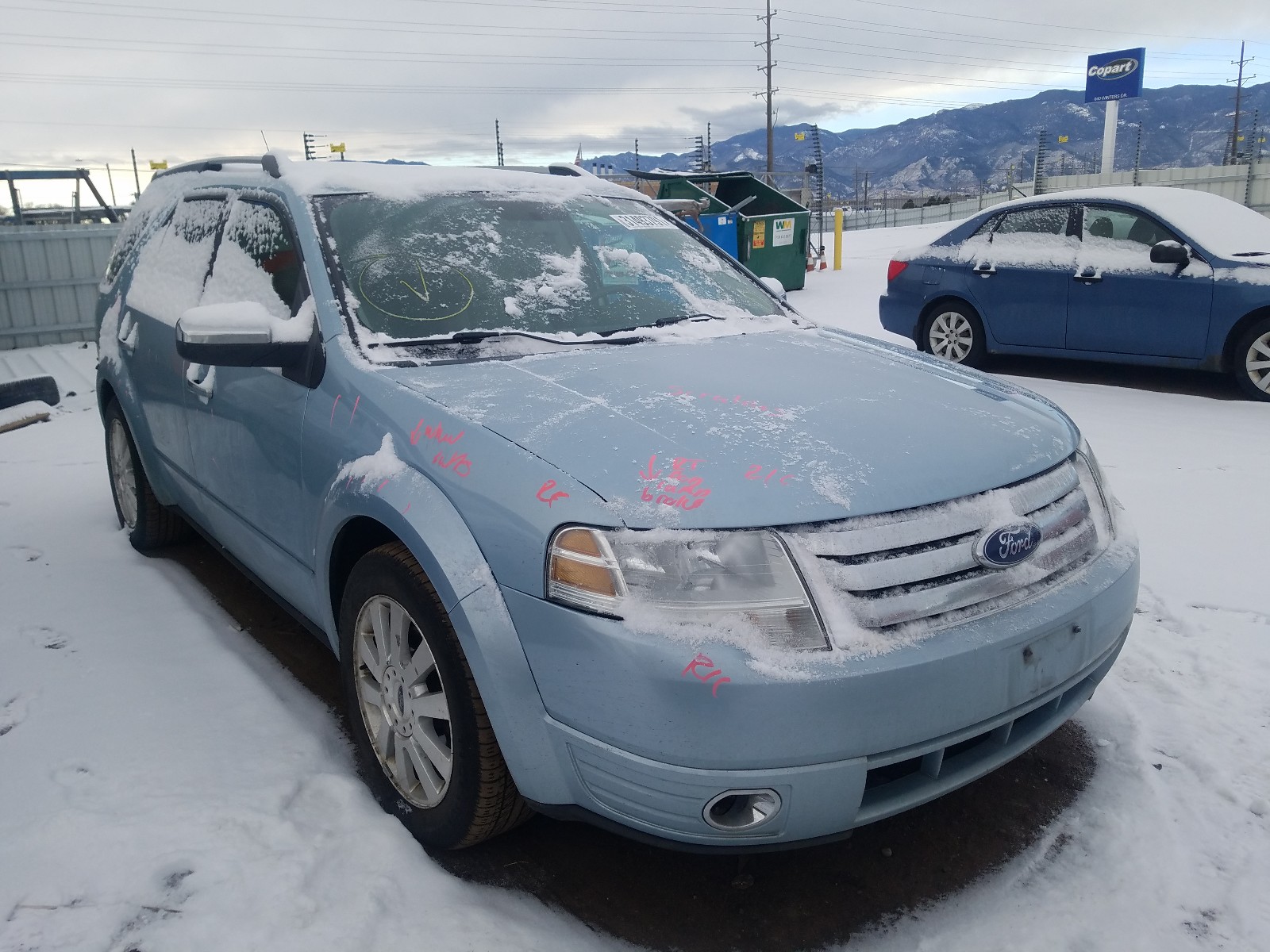 FORD TAURUS X L 2008 1fmdk06w38ga01374