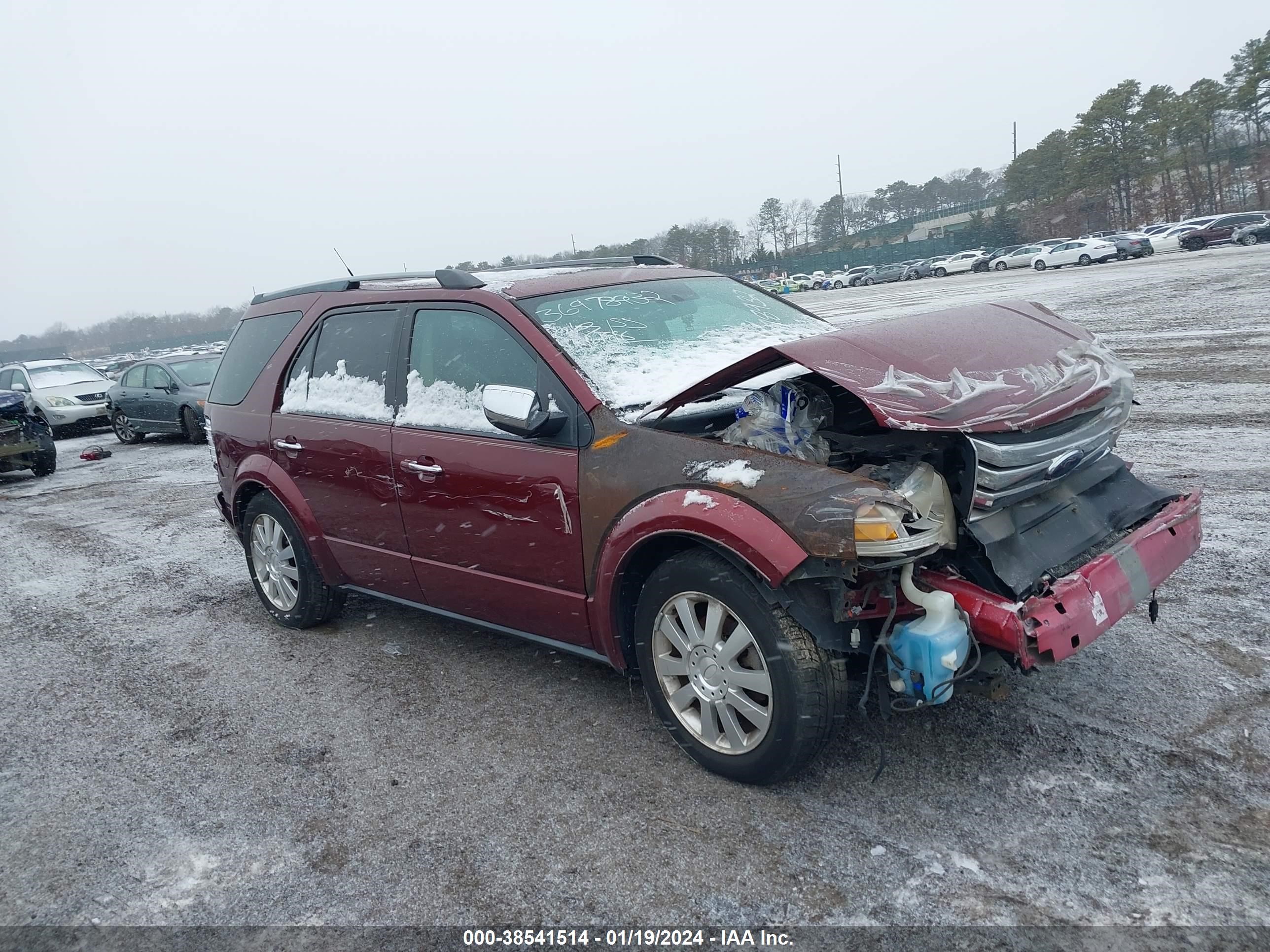 FORD TAURUS X 2008 1fmdk06w48ga37607