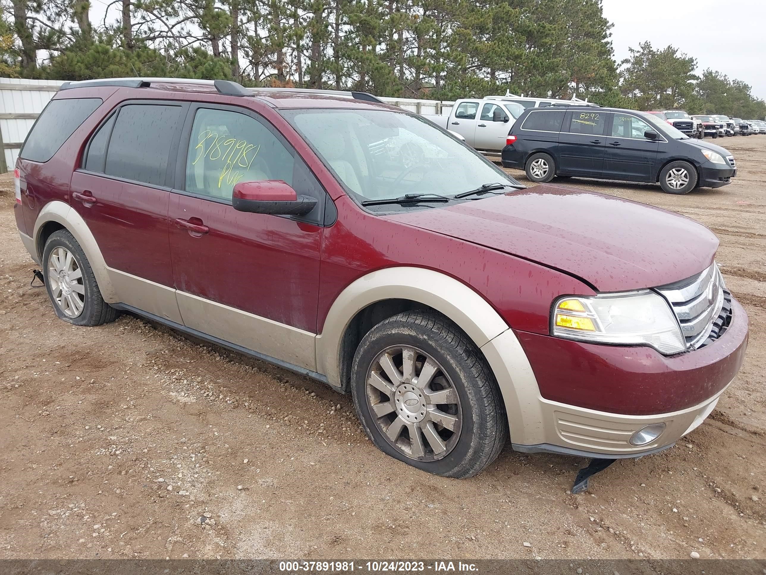 FORD TAURUS X 2008 1fmdk08w38ga41919