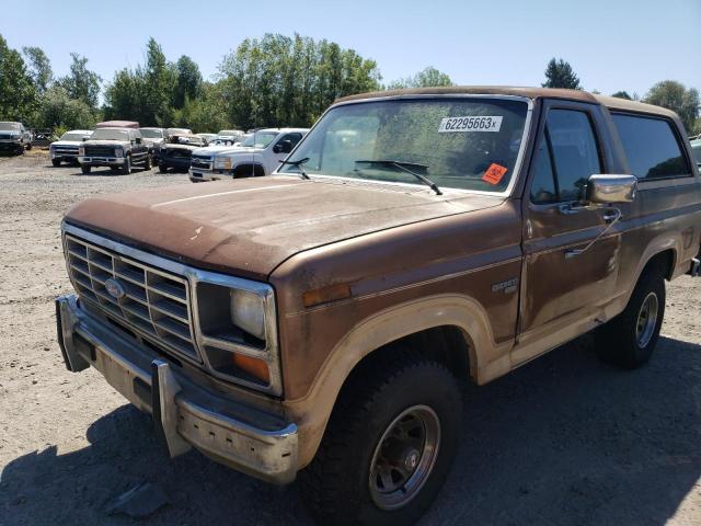 FORD BRONCO U10 1986 1fmdu15n0gla04442