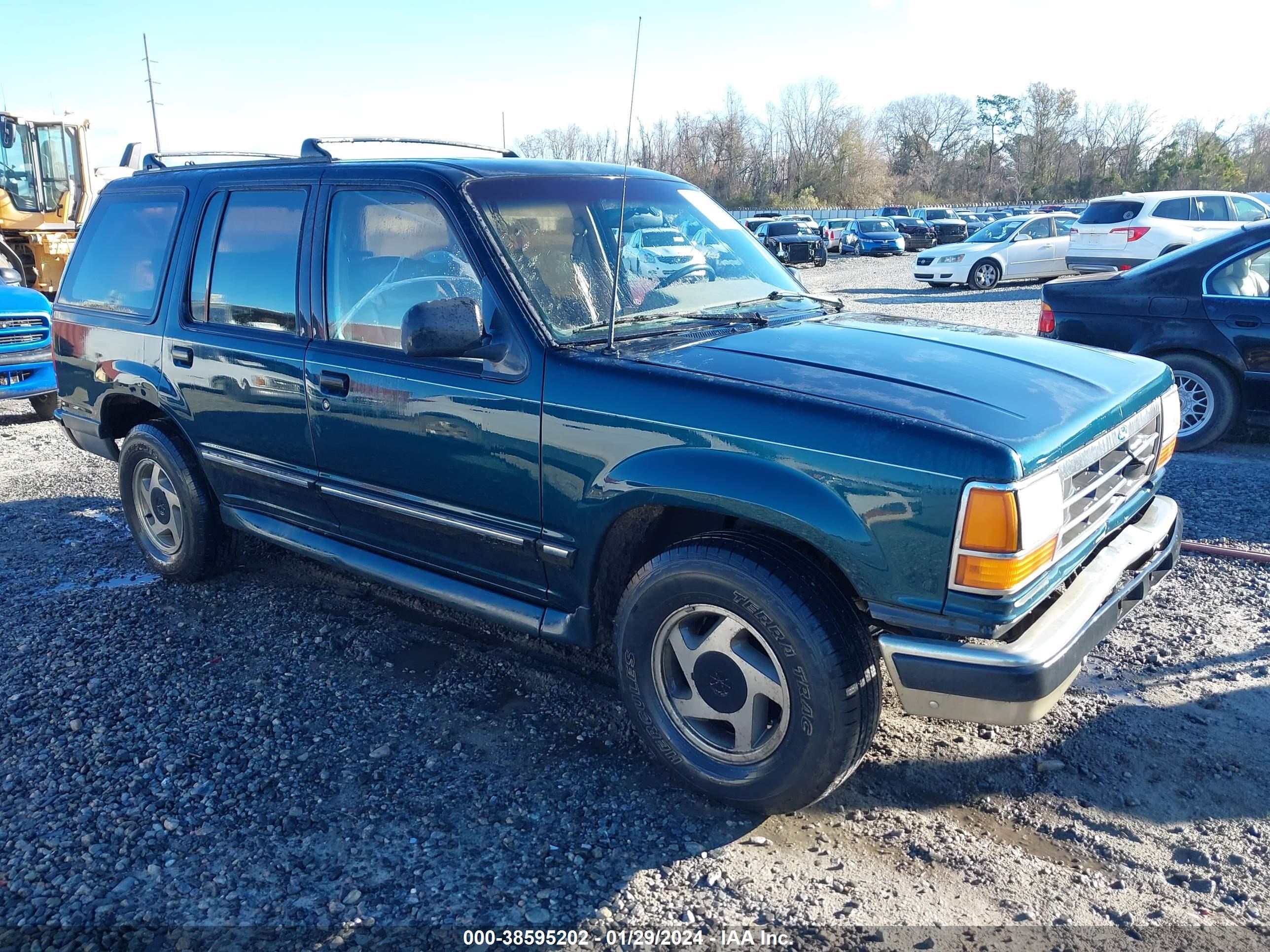 FORD EXPLORER 1993 1fmdu32x1pud33002