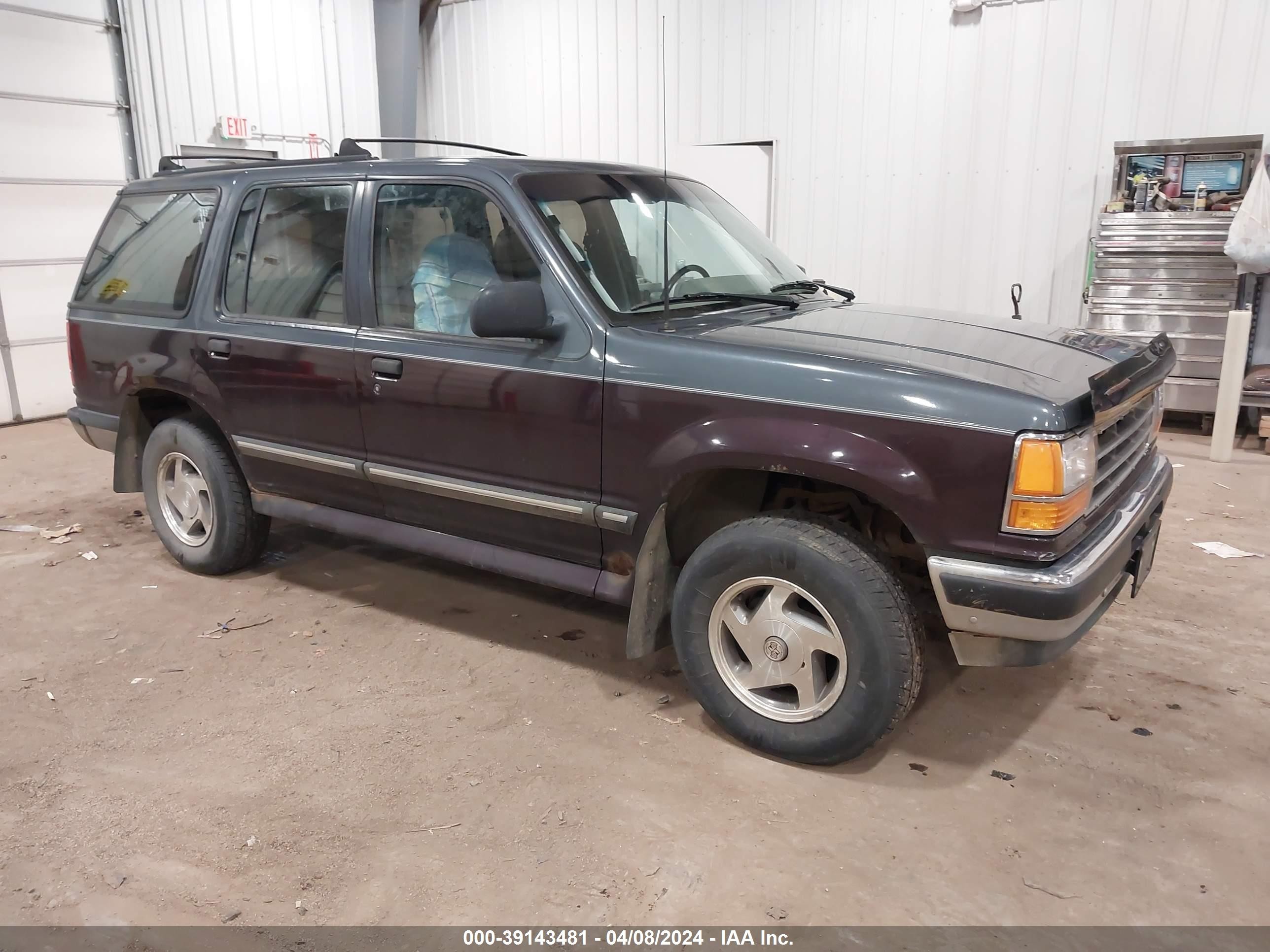 FORD EXPLORER 1993 1fmdu34x2pud35774