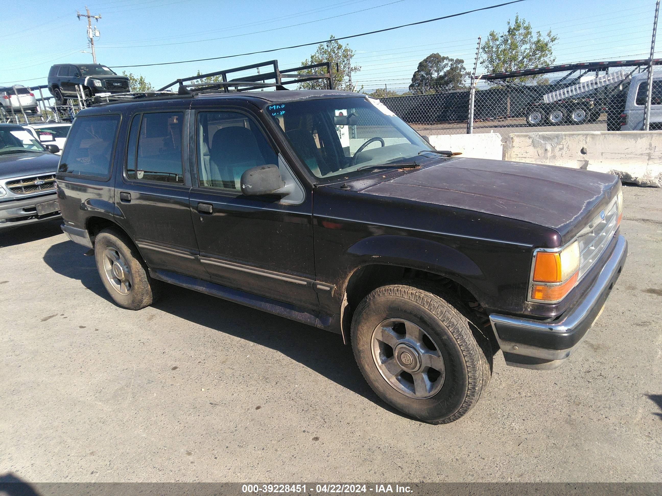 FORD EXPLORER 1993 1fmdu34x5pud03868