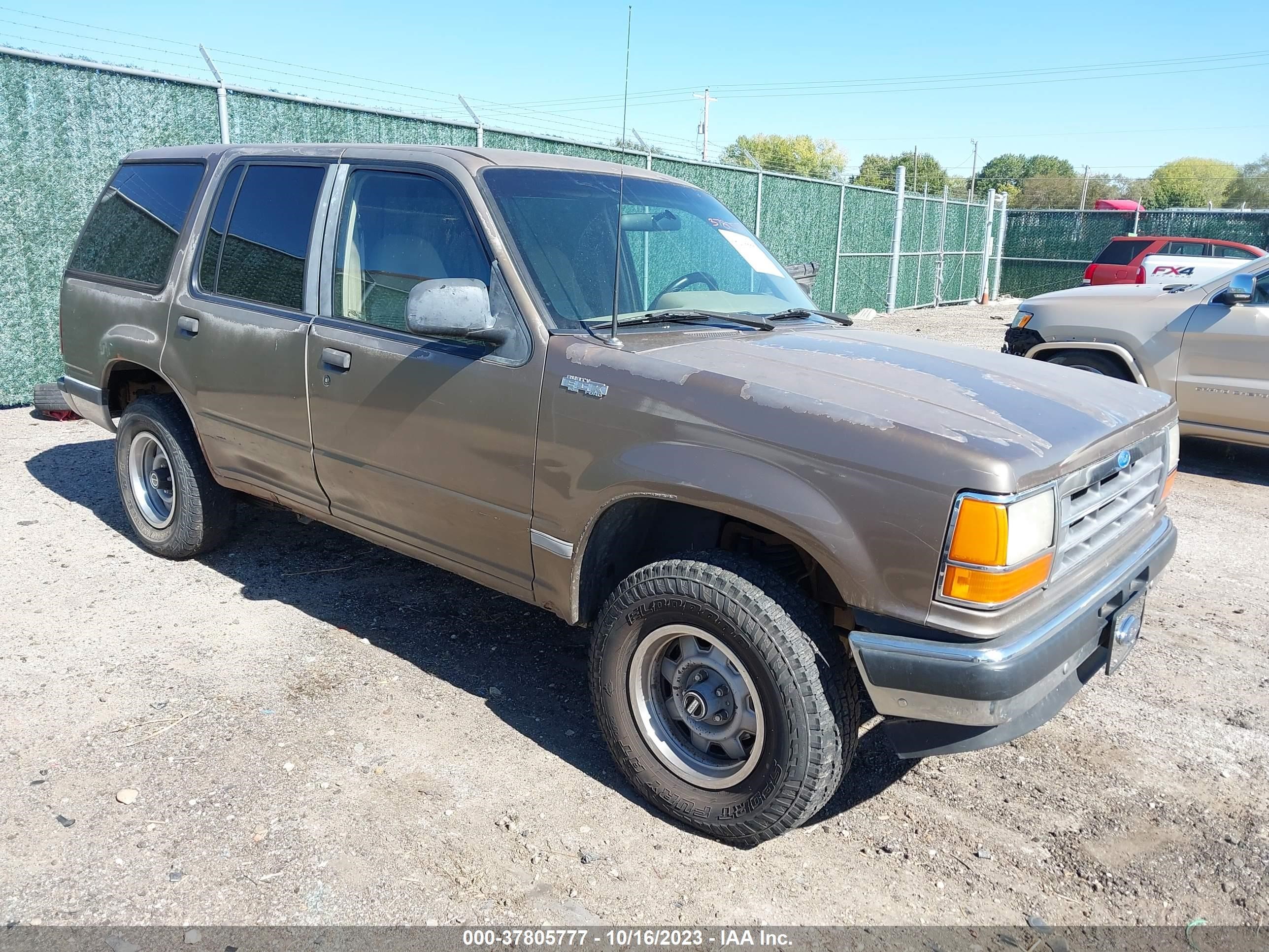 FORD EXPLORER 1991 1fmdu34x6mud32260