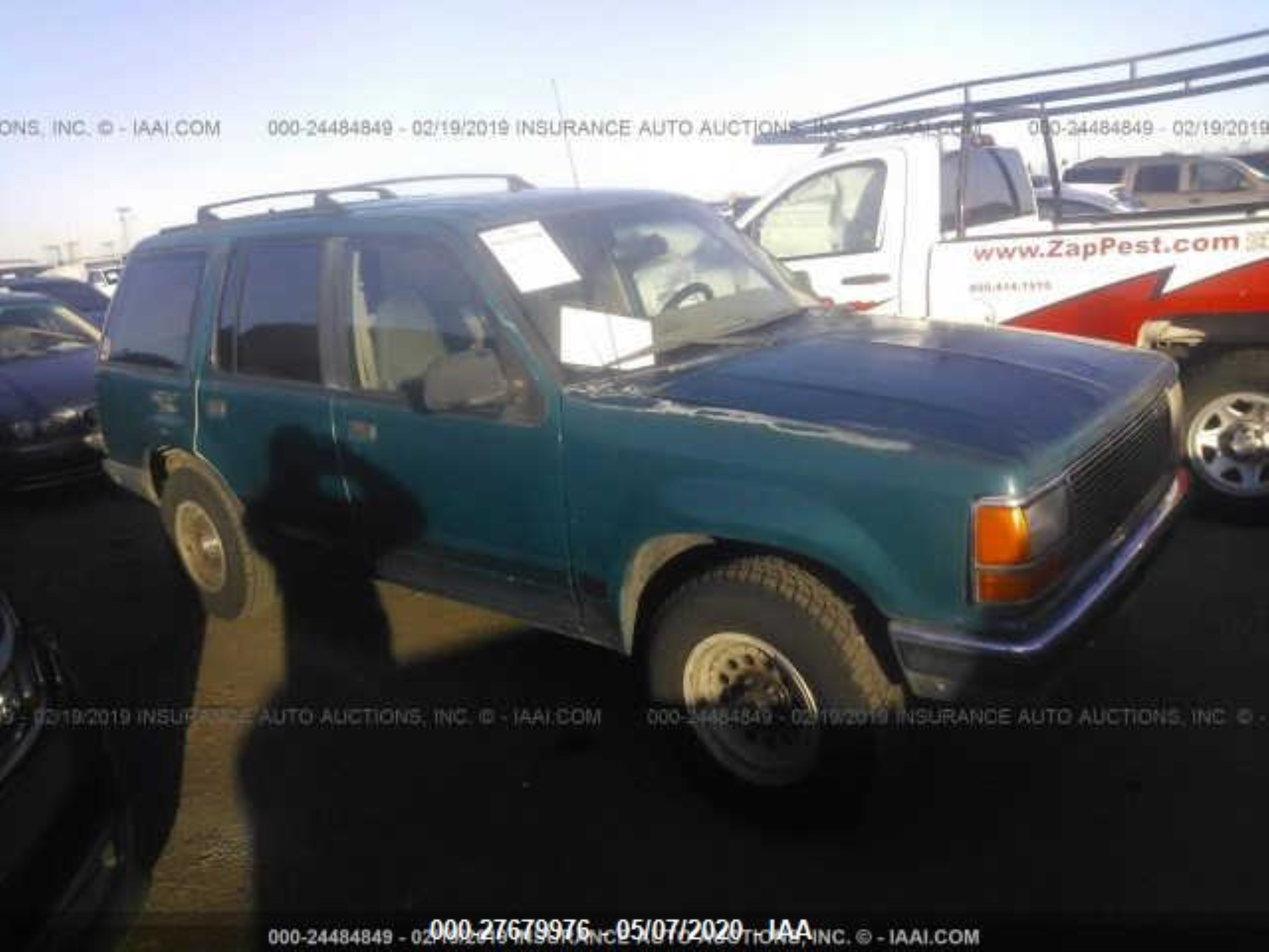 FORD EXPLORER 1992 1fmdu34x6nub15504