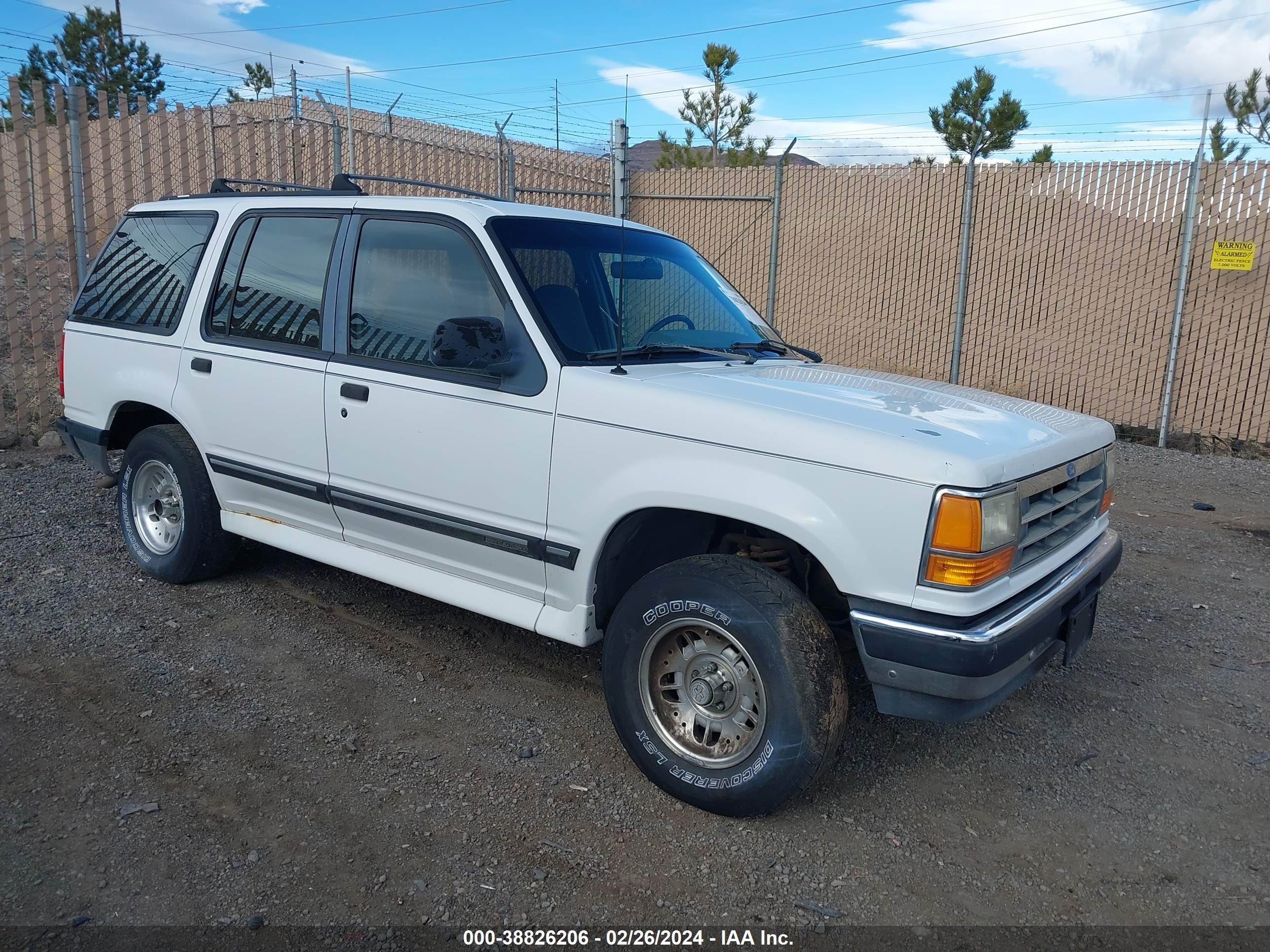 FORD EXPLORER 1994 1fmdu34x9rue12403