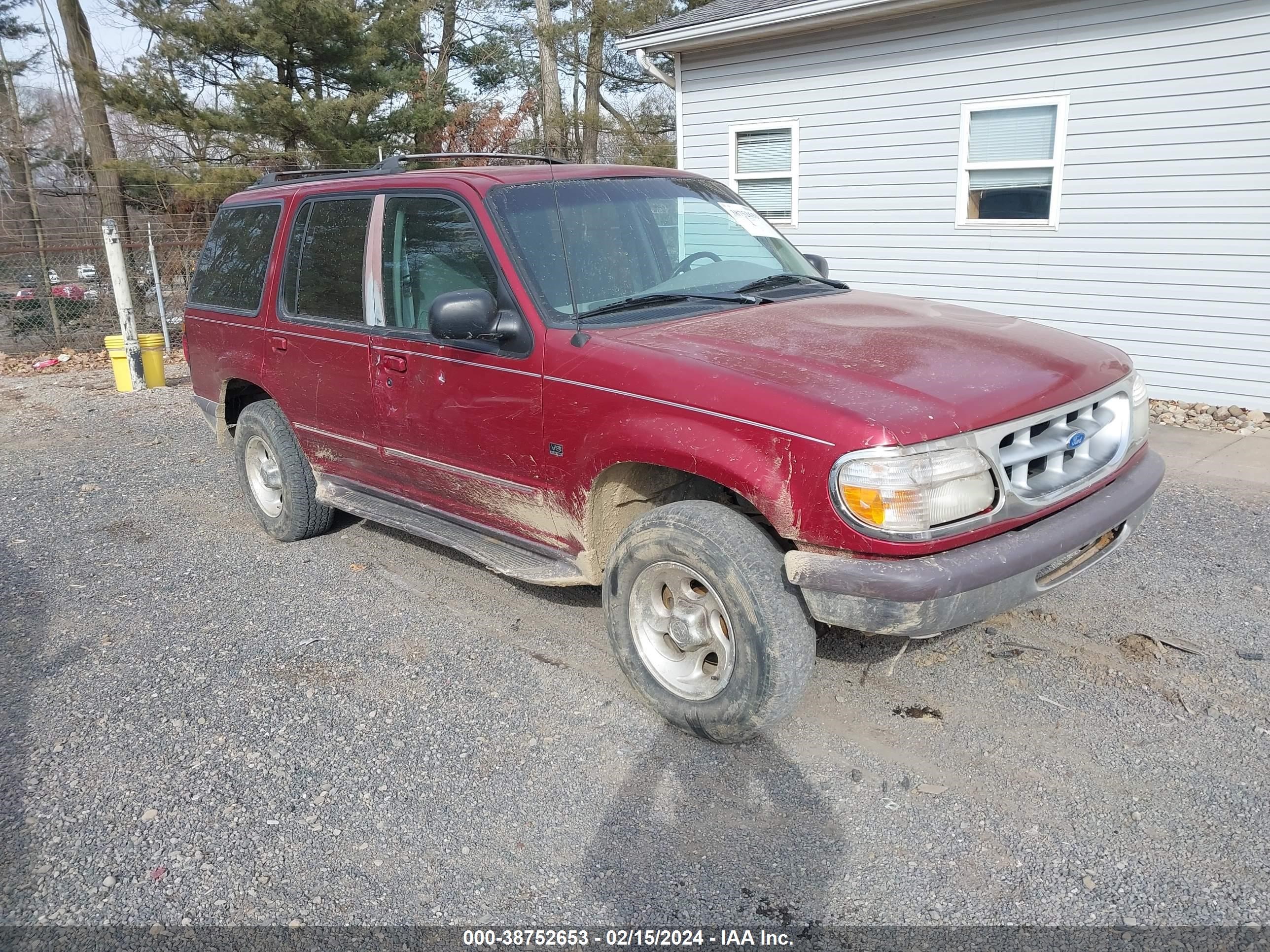 FORD EXPLORER 1997 1fmdu35p4vza23695