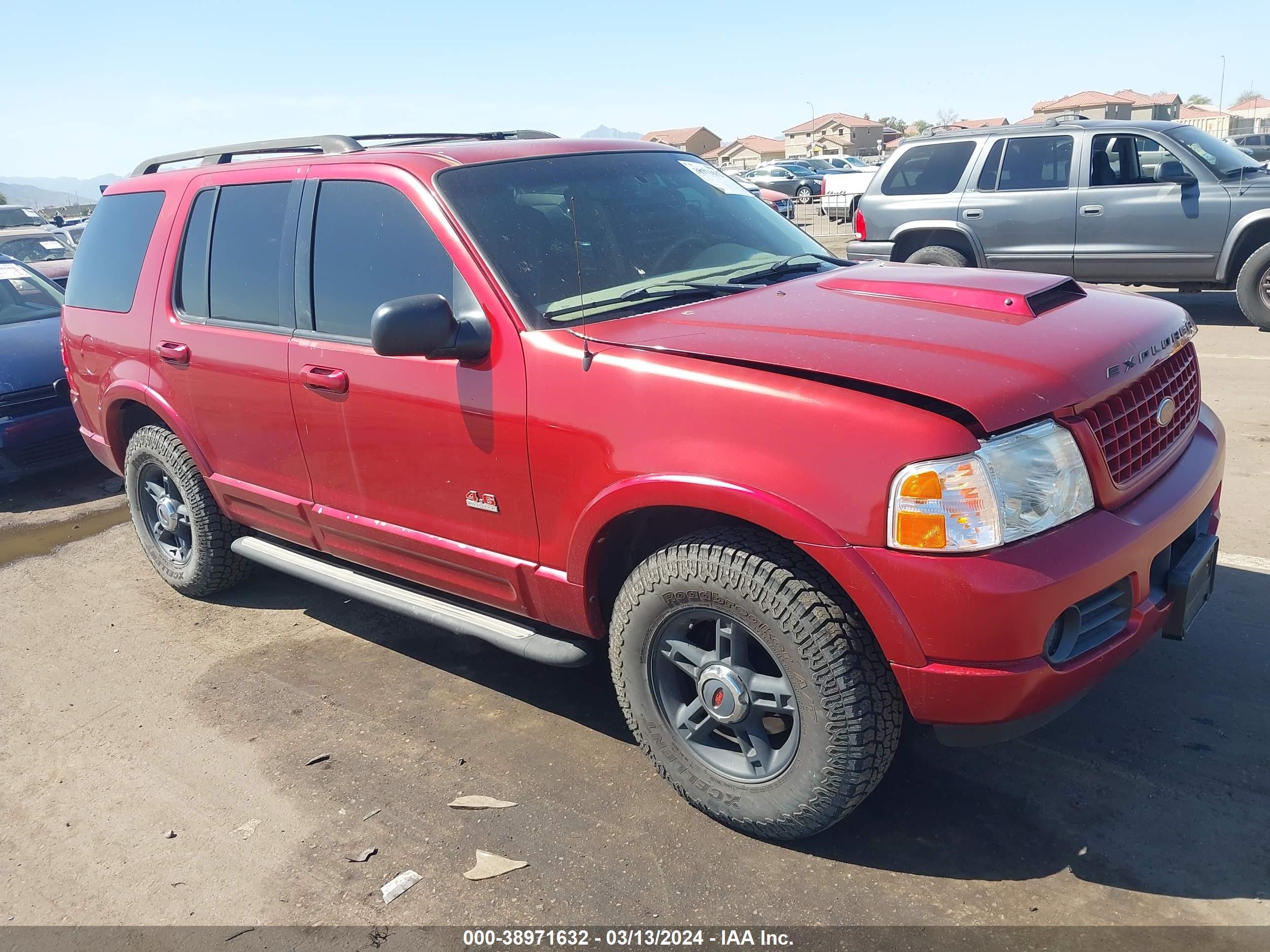 FORD EXPLORER 2003 1fmdu74w13za54982