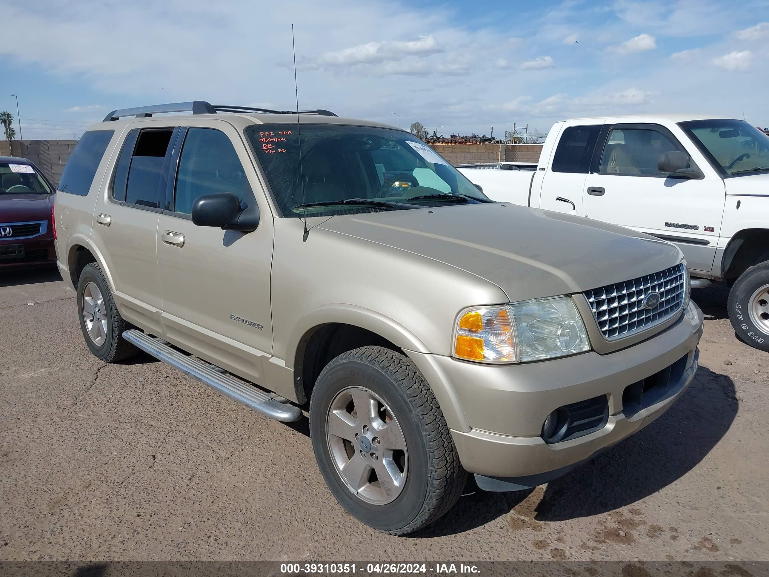 FORD EXPLORER 2005 1fmdu75e85za01981