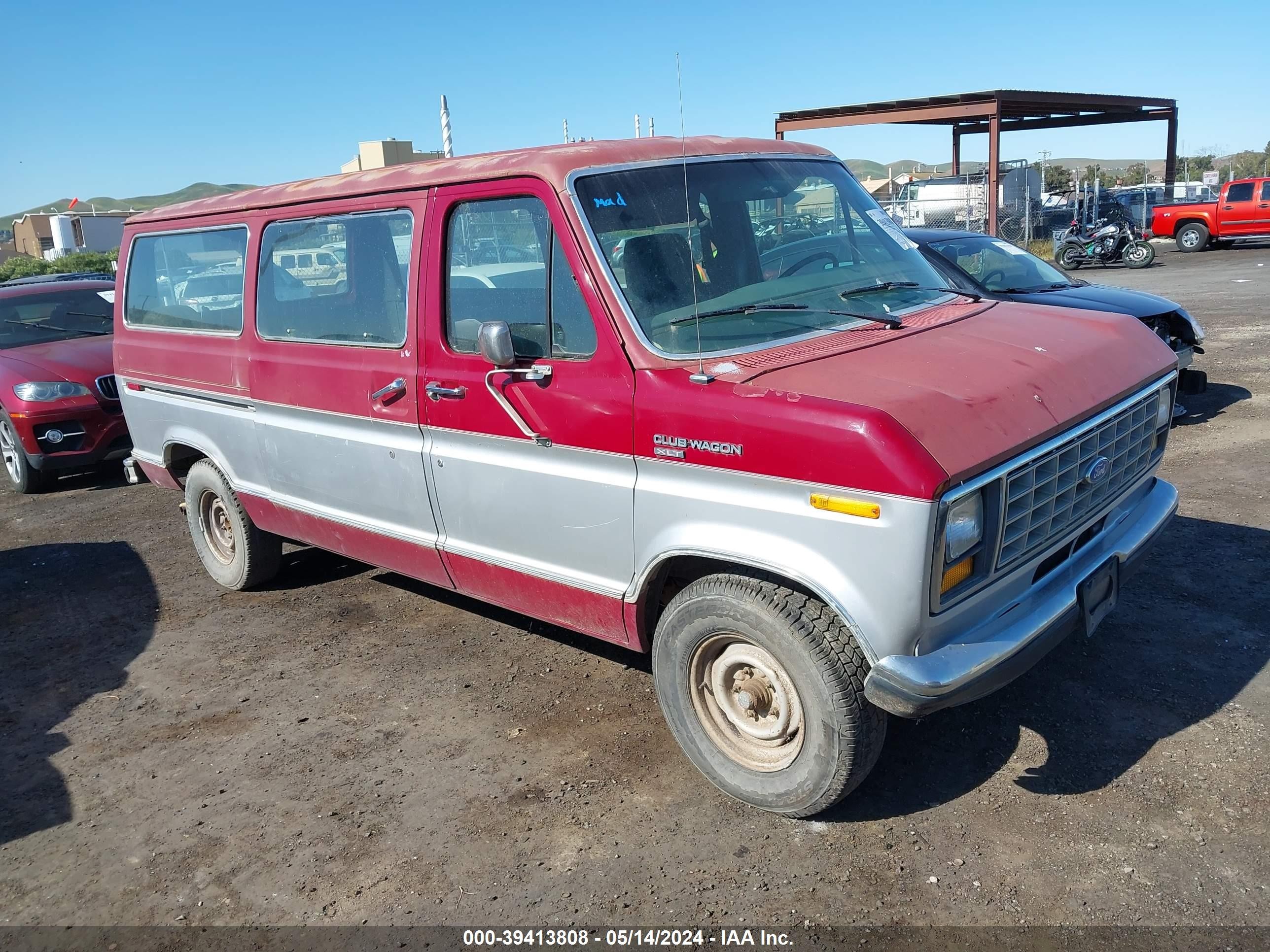 FORD ECONOLINE 1990 1fmee11n5lhb23737