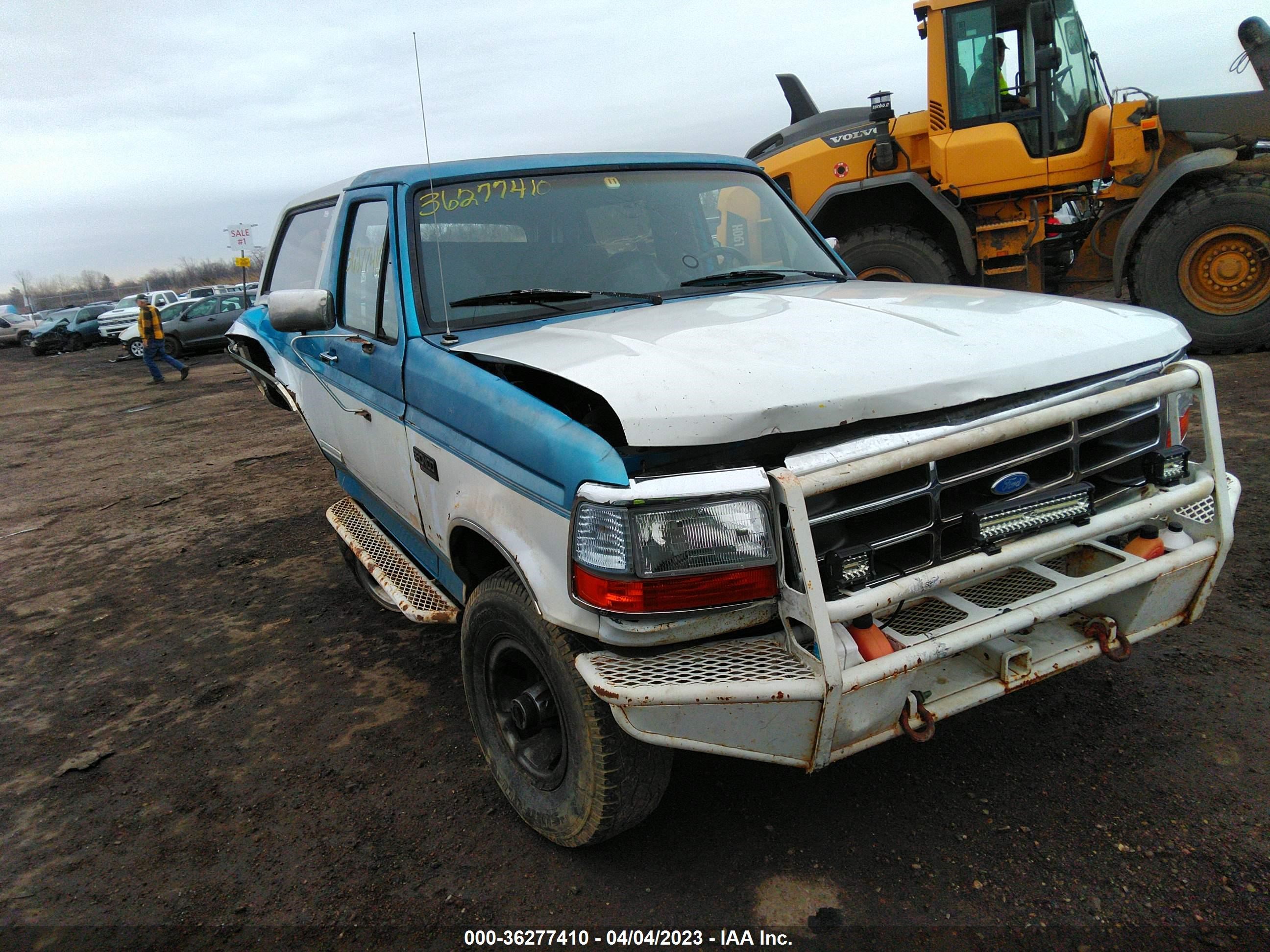 FORD BRONCO 1995 1fmeu15h2sla41256