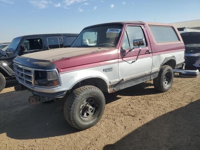 FORD BRONCO U10 1996 1fmeu15h2tlb67974