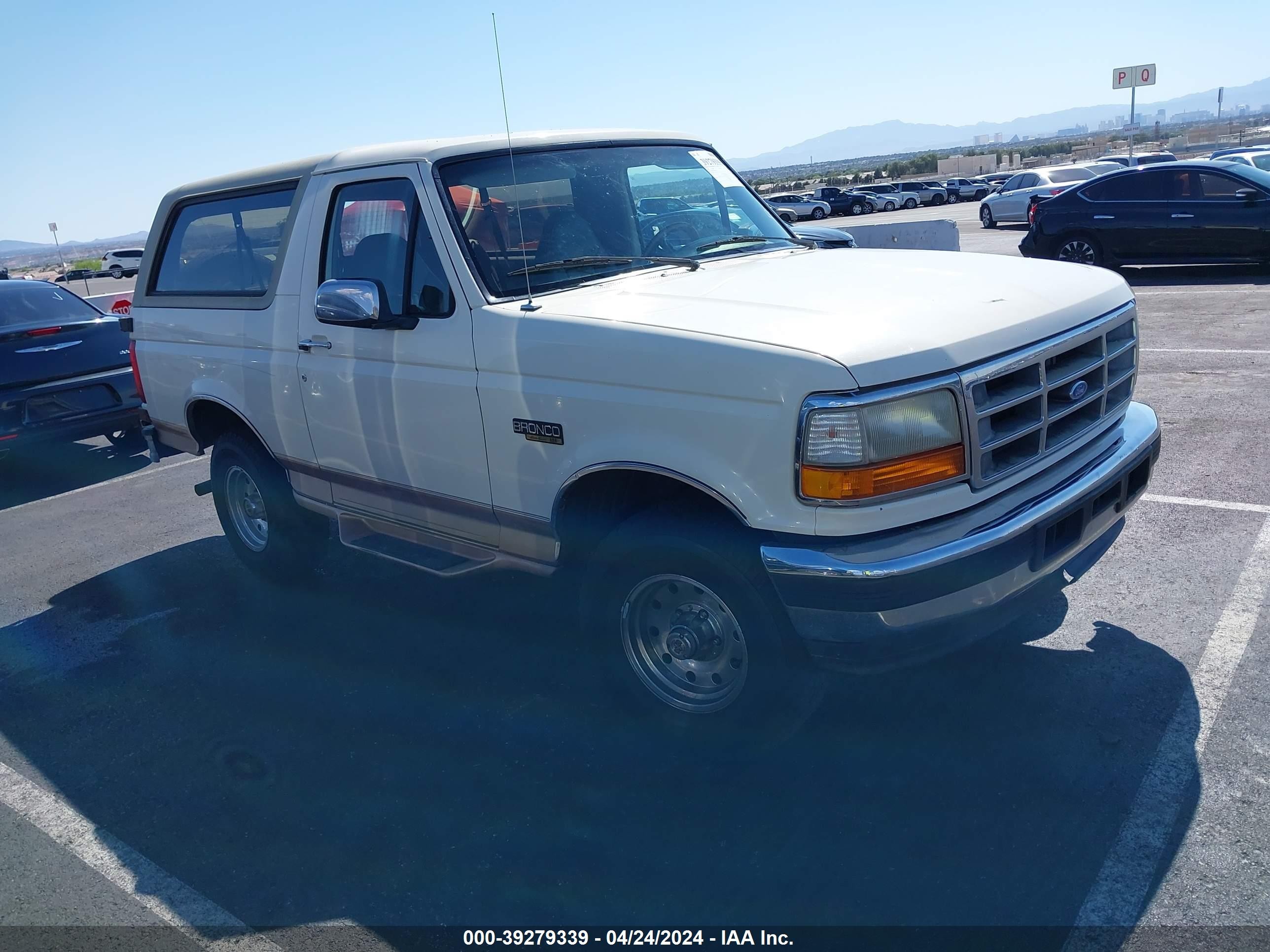 FORD BRONCO 1995 1fmeu15h3slb82899