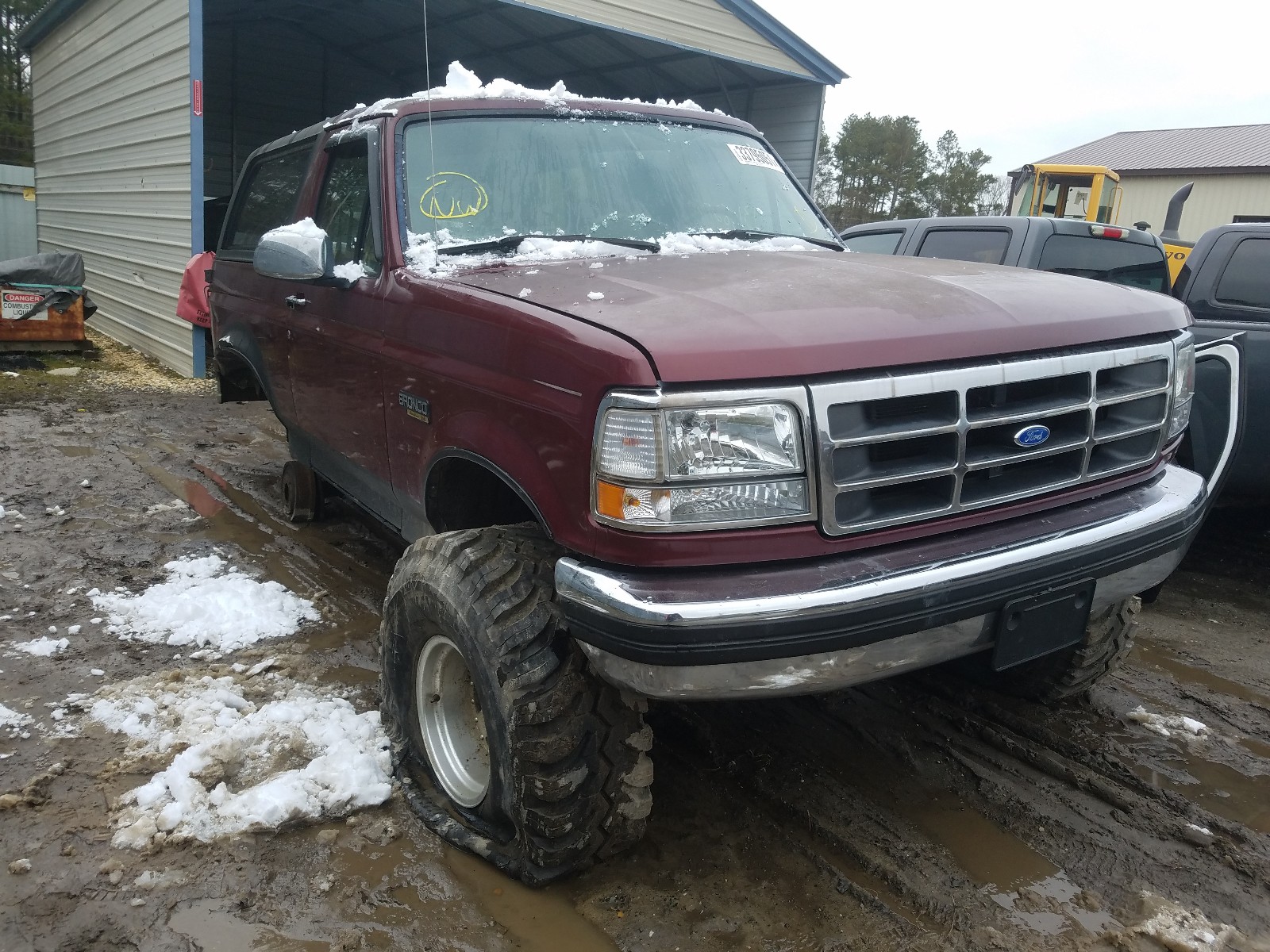 FORD BRONCO U10 1996 1fmeu15h4tla97801