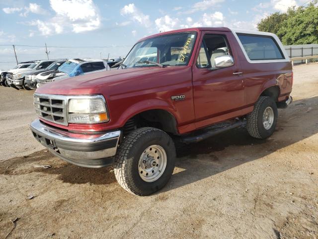 FORD BRONCO U10 1996 1fmeu15h4tlb02186